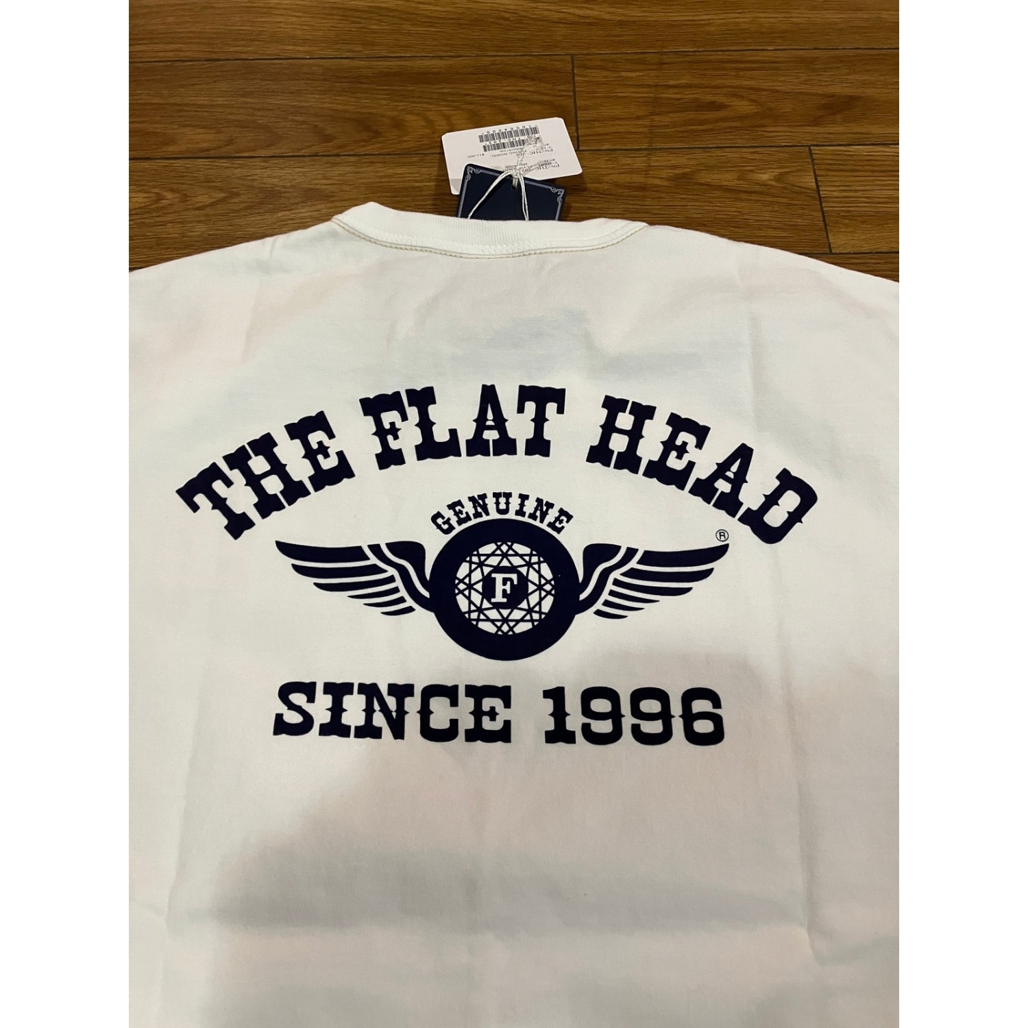 THE FLAT HEAD T- shirts FLYING WHEEL WHT