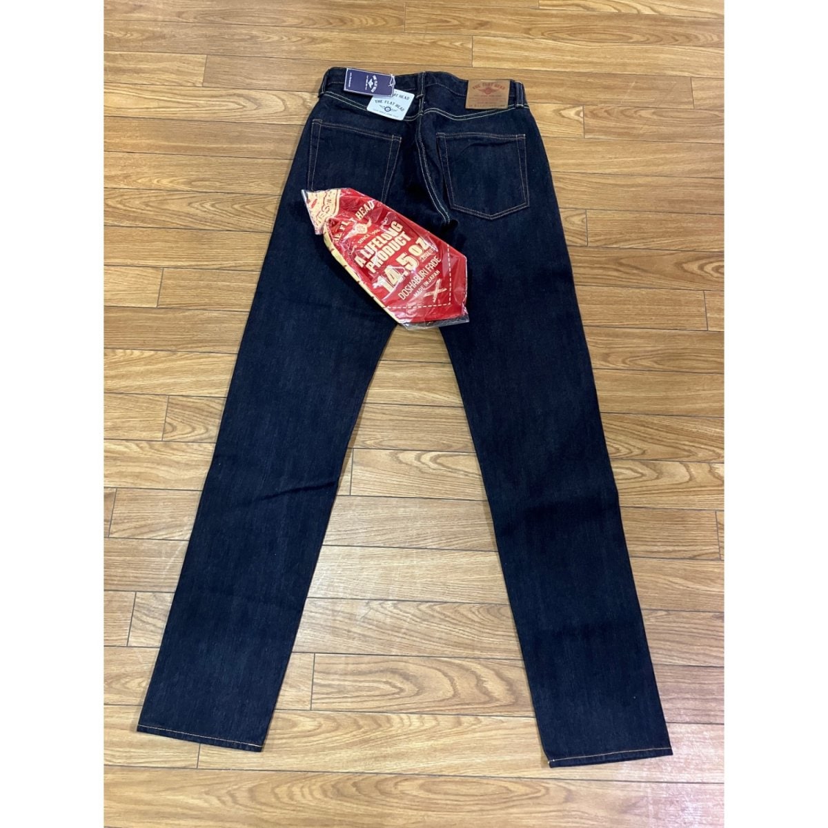 THE  FLAT HEAD D-112 リラックステーパードデニム