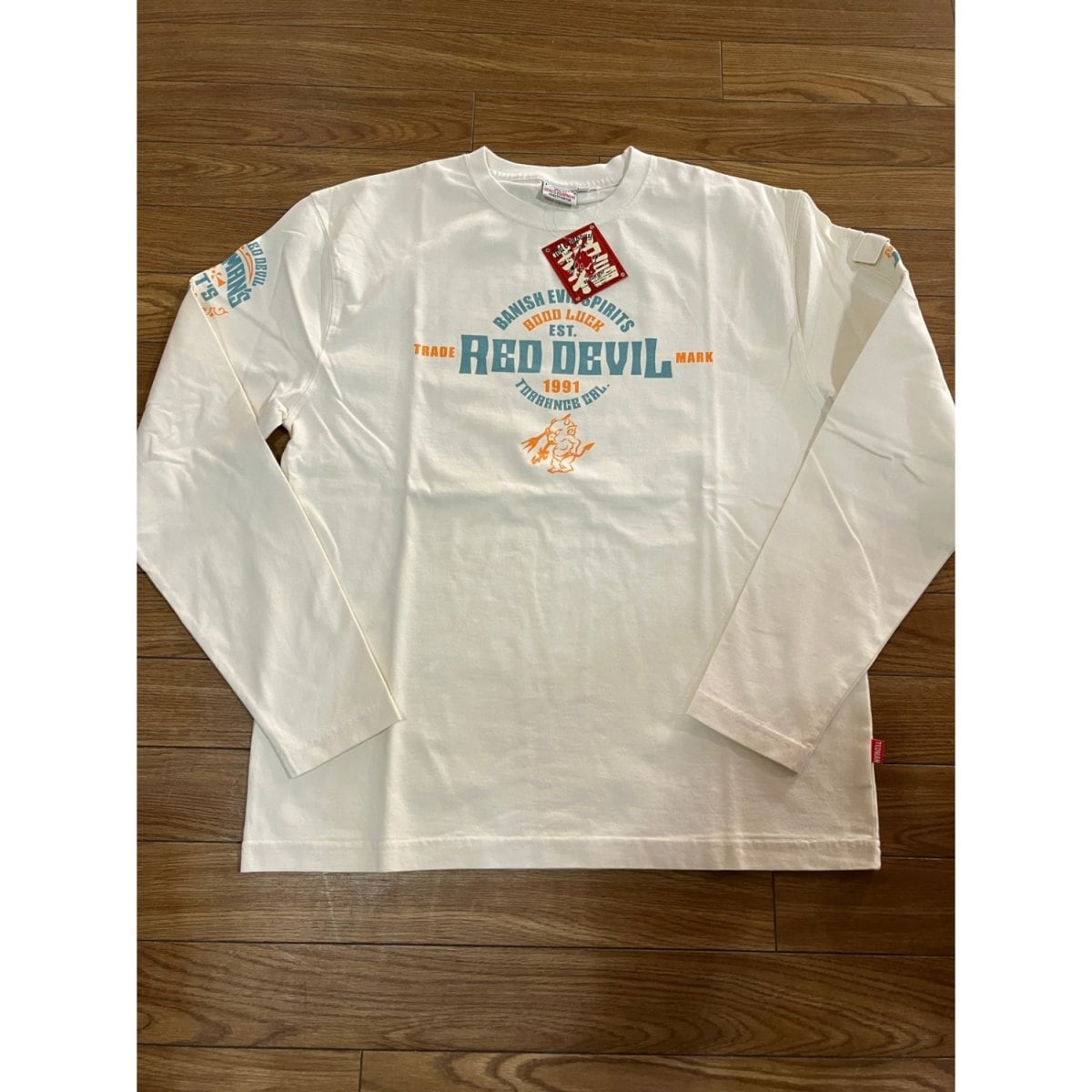 TEDMAN ロンTEE スタンダード　デッドマン1 ホワイト
