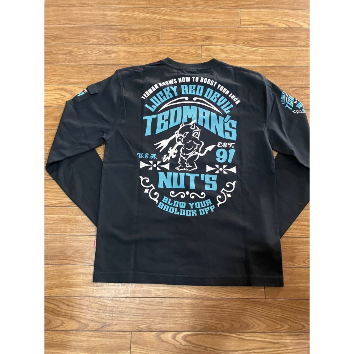 TEDMAN ロンTEE スタンダード　デッドマン1 ブラック