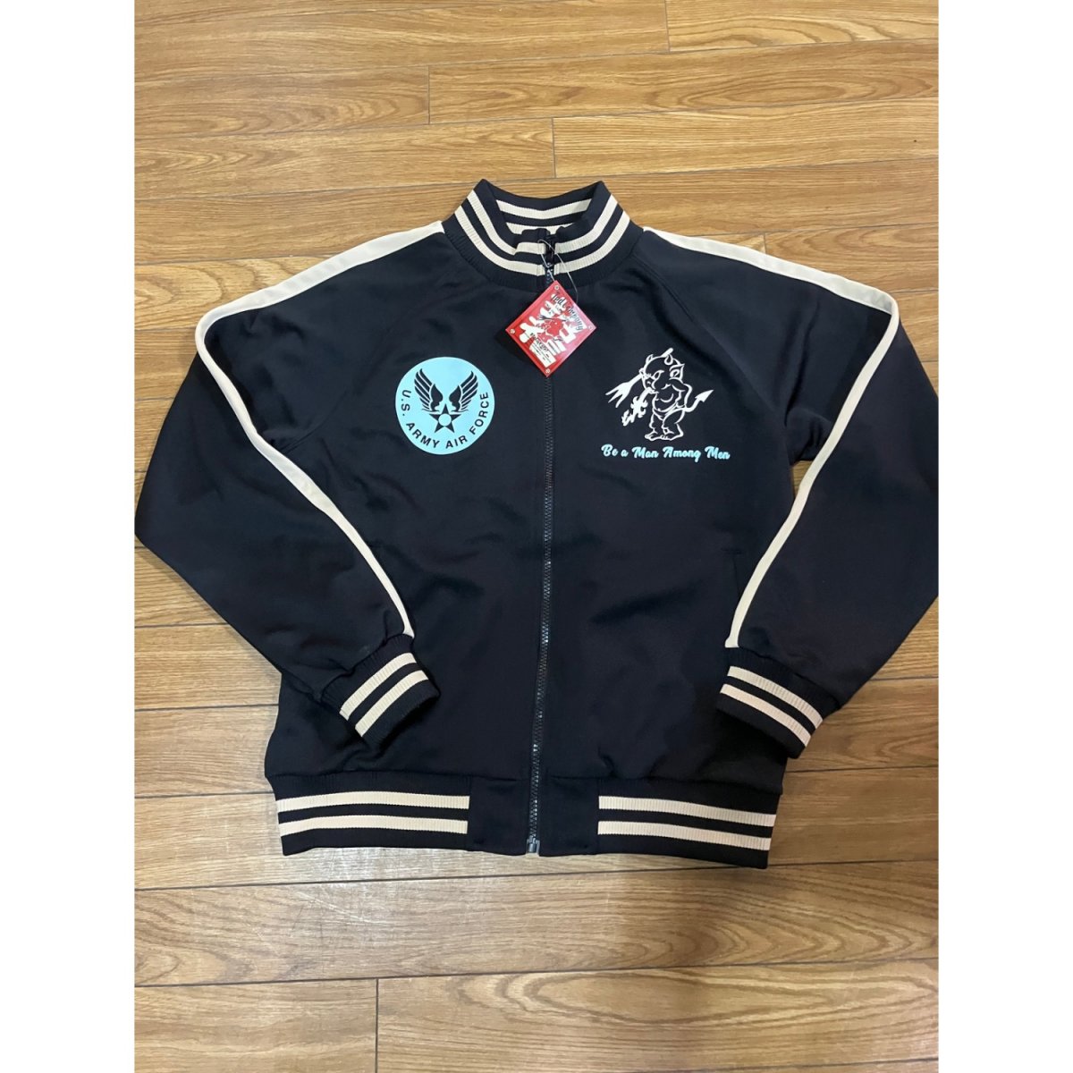 TEDMAN トラックJKT U.S.AIR FORCE ブラック
