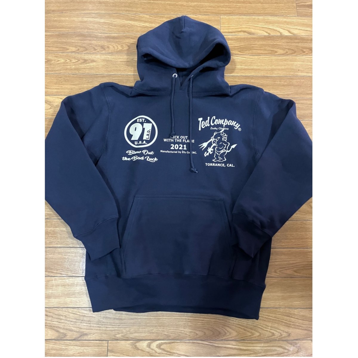 TEDMAN ヘビーウエイト　SWEATプルPARKA