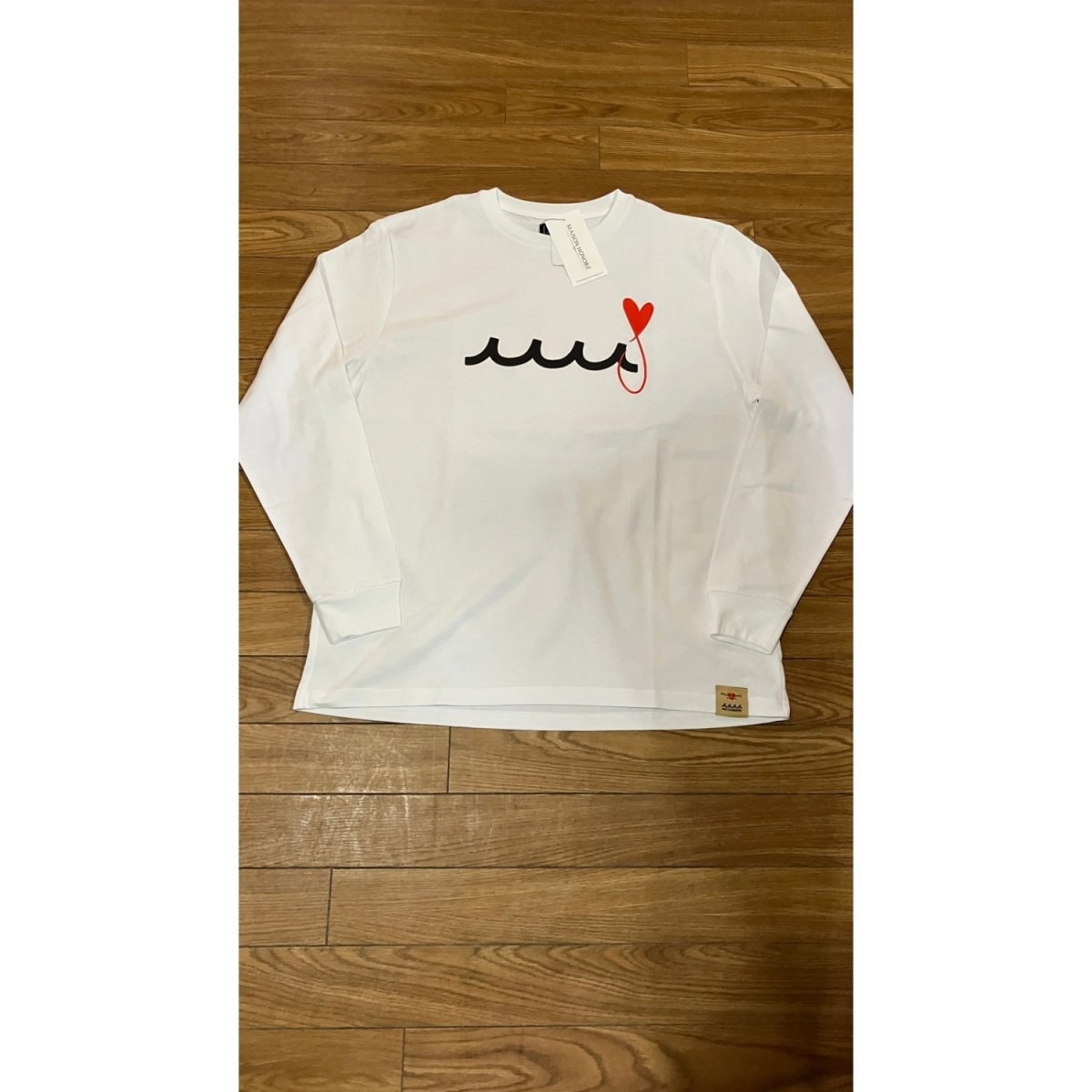 MAISON  HONORE✖︎MUTA tighanie ロンTEE ホワイト