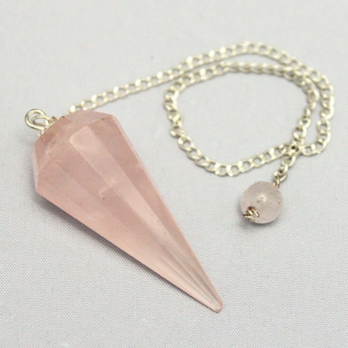 ペンデュラム ローズクォーツファセット