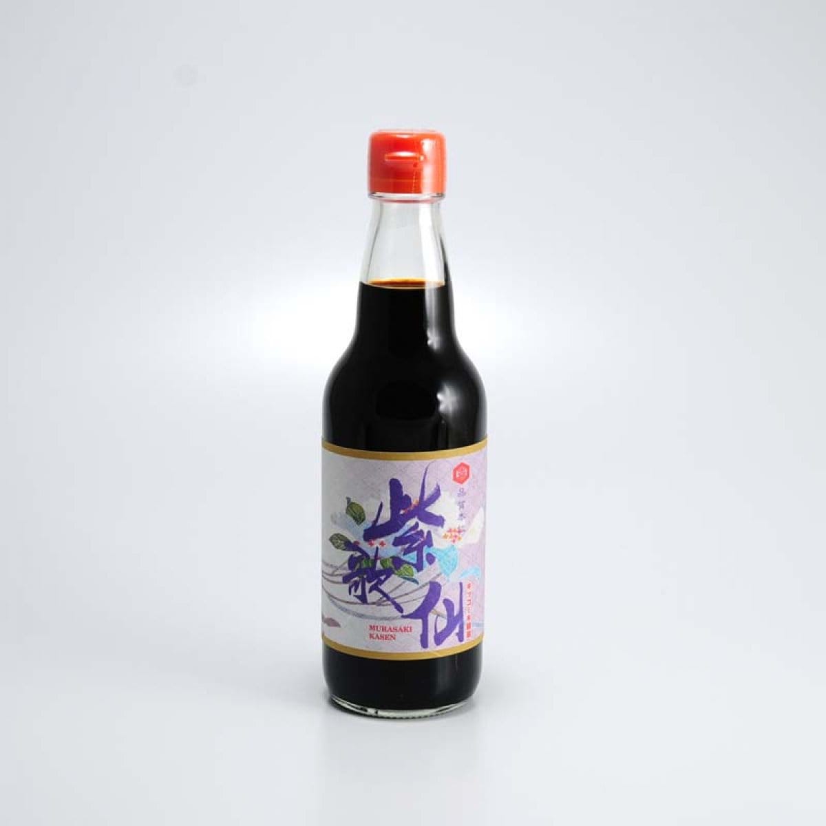 【大久保醸造店】 こいくちしょうゆ紫歌仙　360mL（1本入）