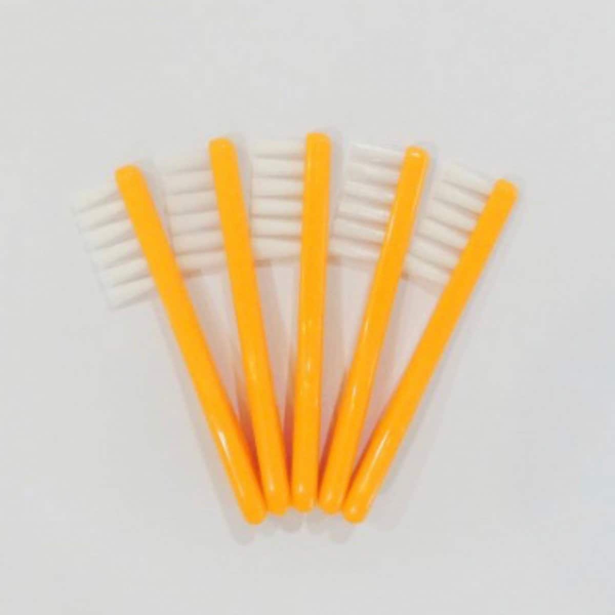 ドクターむらつ　ワンライン歯臓スペアブラシ【オレンジ】