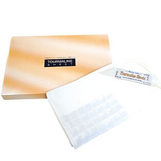 新品 トルマリン 快眠シーツ 天然トルマリン100% 160cm×90cm トルマリンシーツセット シングル