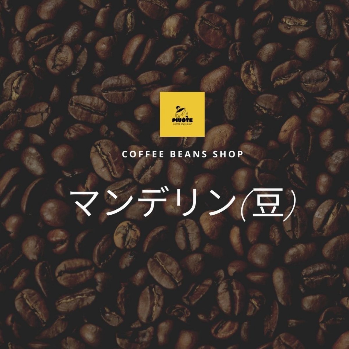 自家焙煎珈琲豆「マンデリン(深煎り)」200g/豆