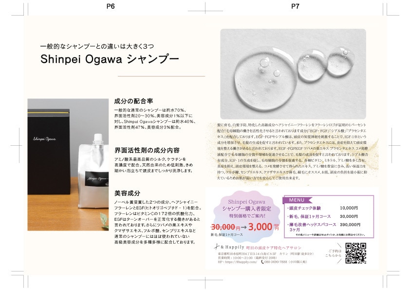 日本一高いシャンプー shinpei ogawa