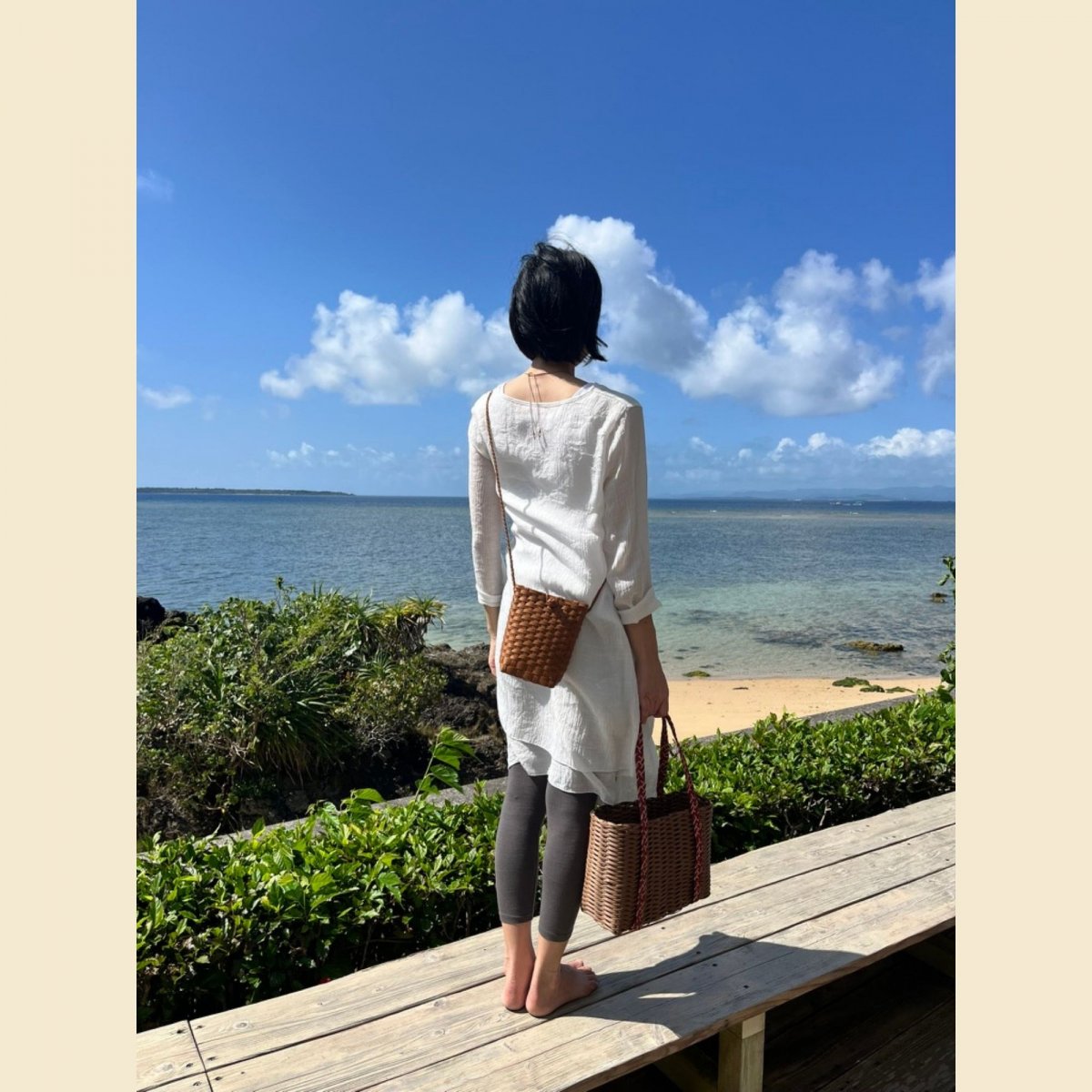 マルシェ専用　クラフトバック　2200