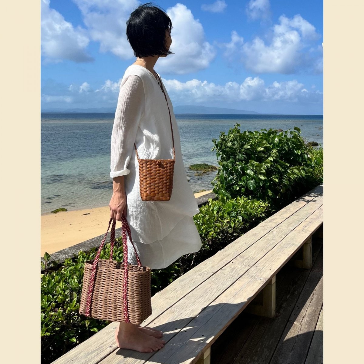 マルシェ専用　クラフトバック　2200