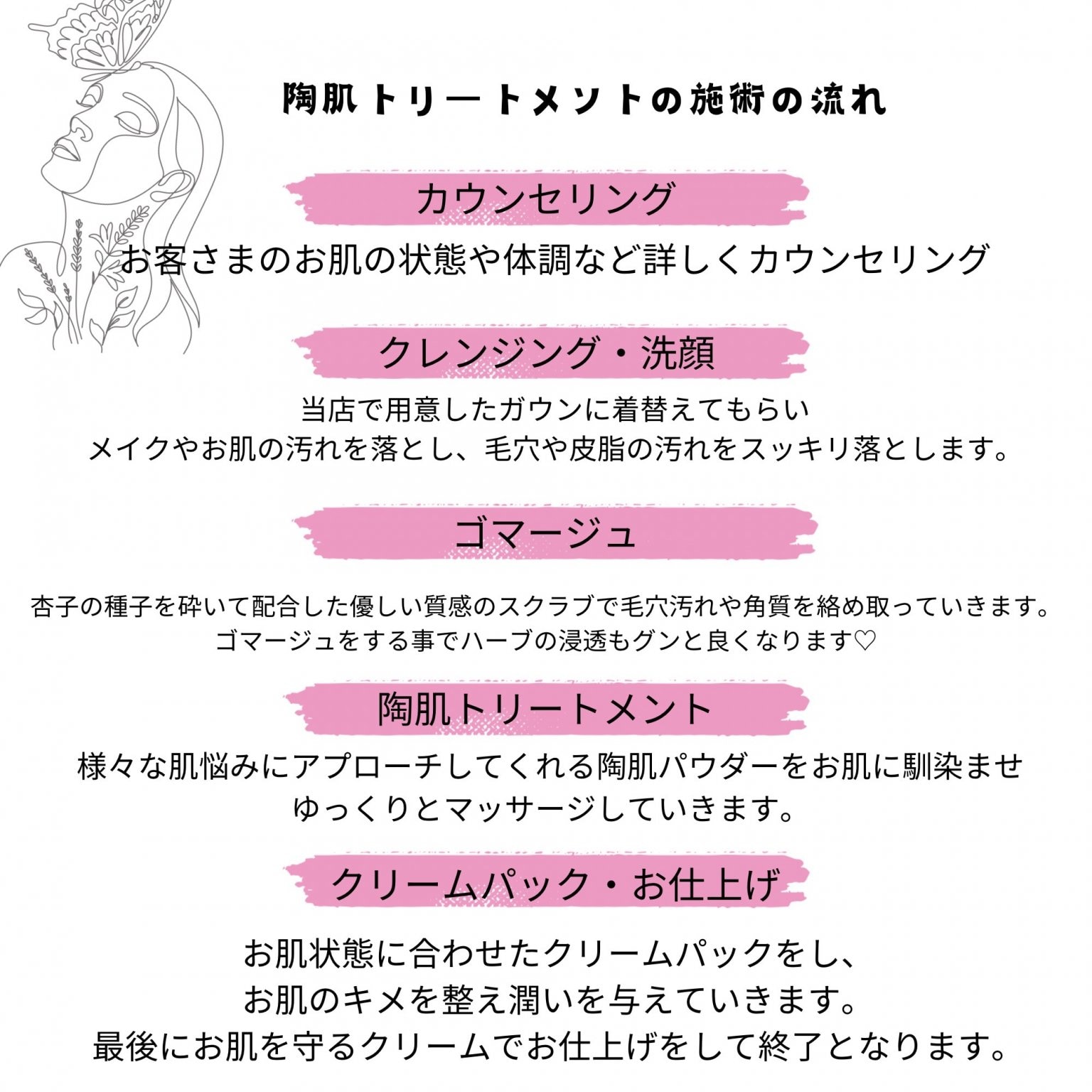 初回限定選べるオプションお試しコース 陶肌トリートメント - IVY