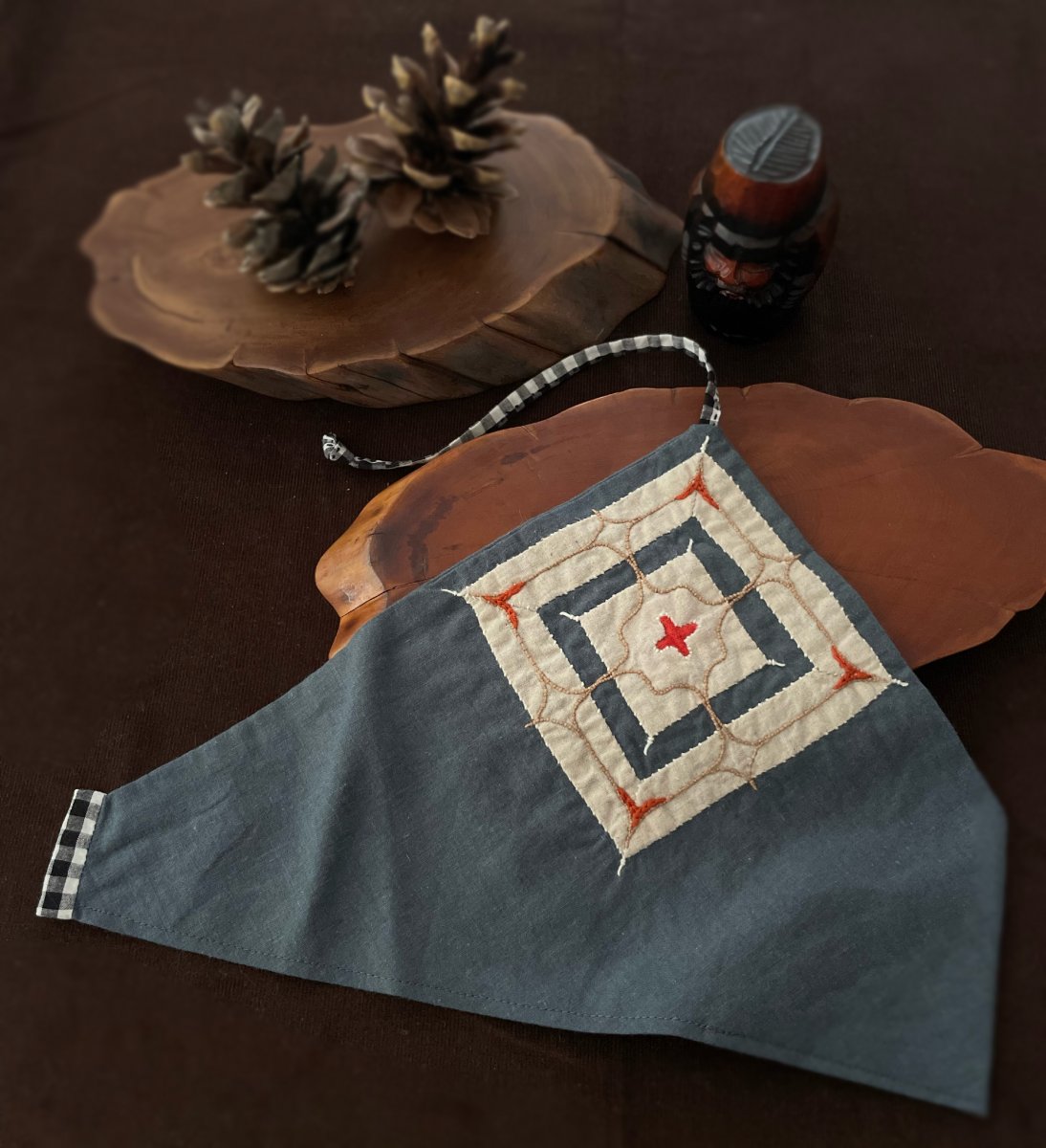 アイヌ刺繍の箸袋 ②