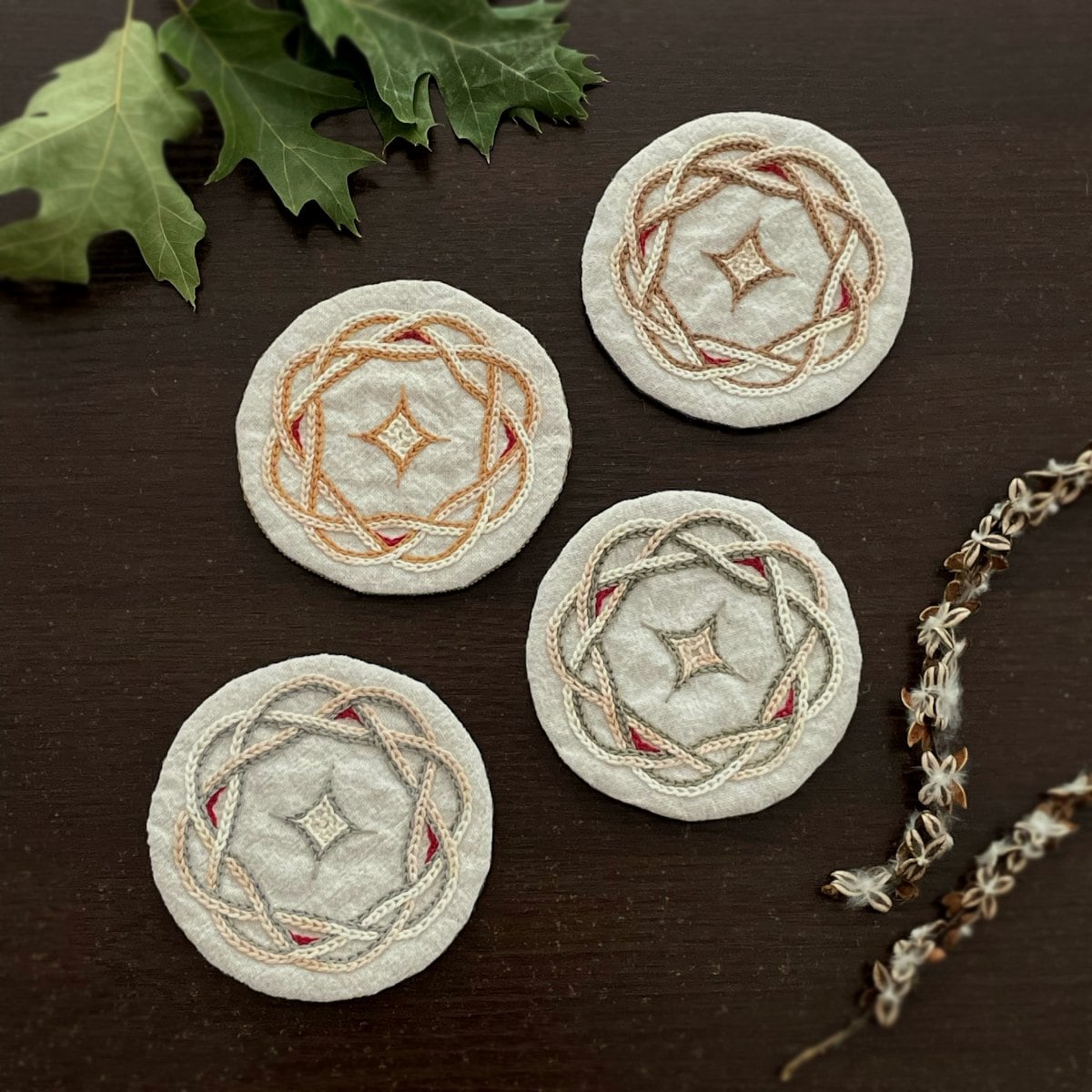 相生結びのコースター　【セミオーダー】