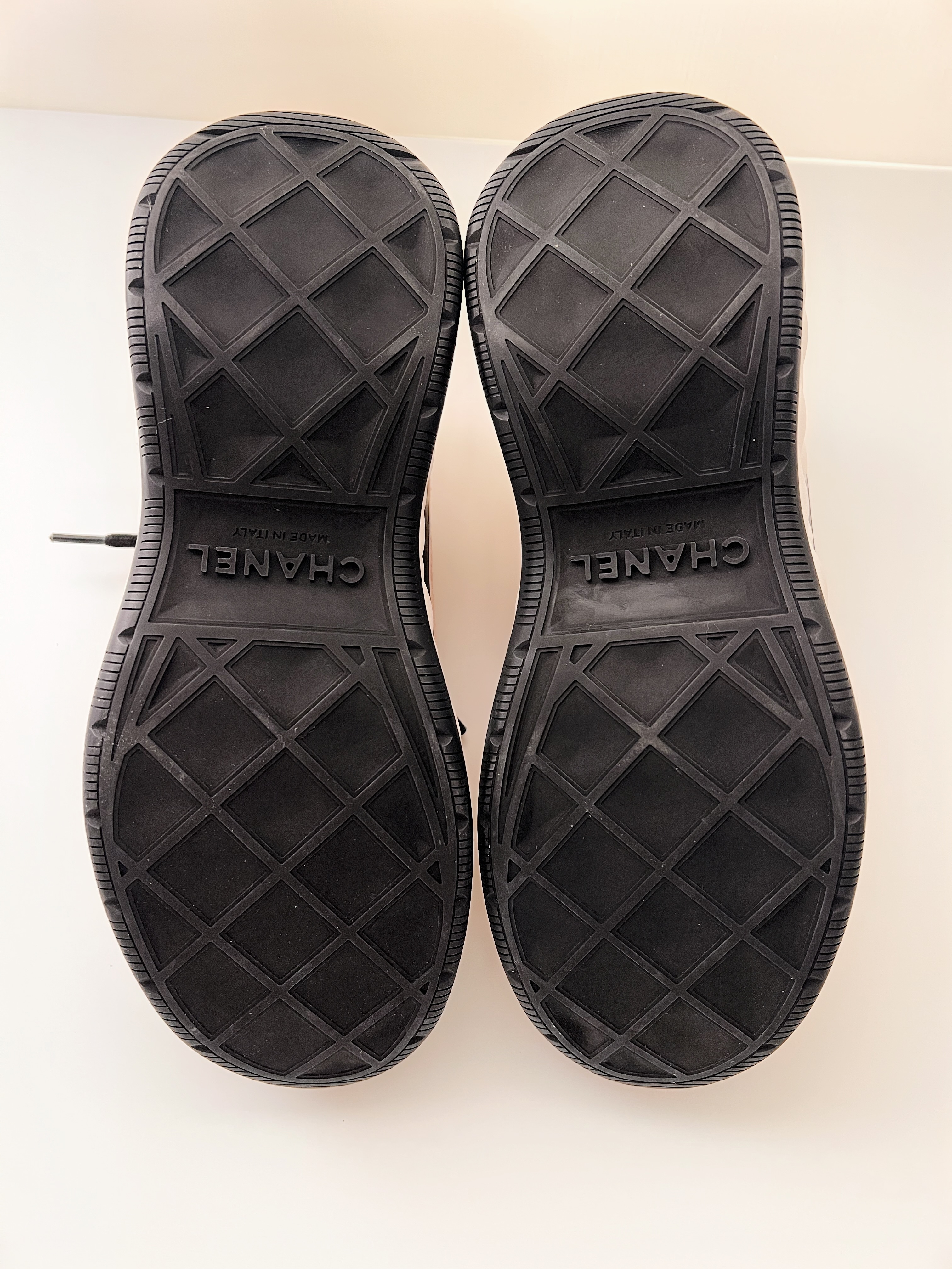 CHANEL シャネル スニーカー ピンク×ブラック サイズ36 23㎝ 23.5㎝