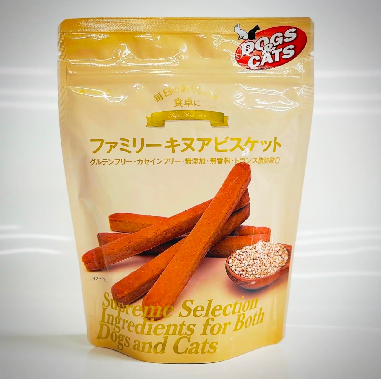 5個セット]ファミリーキヌアビスケット80g/スティックタイプのグルテン