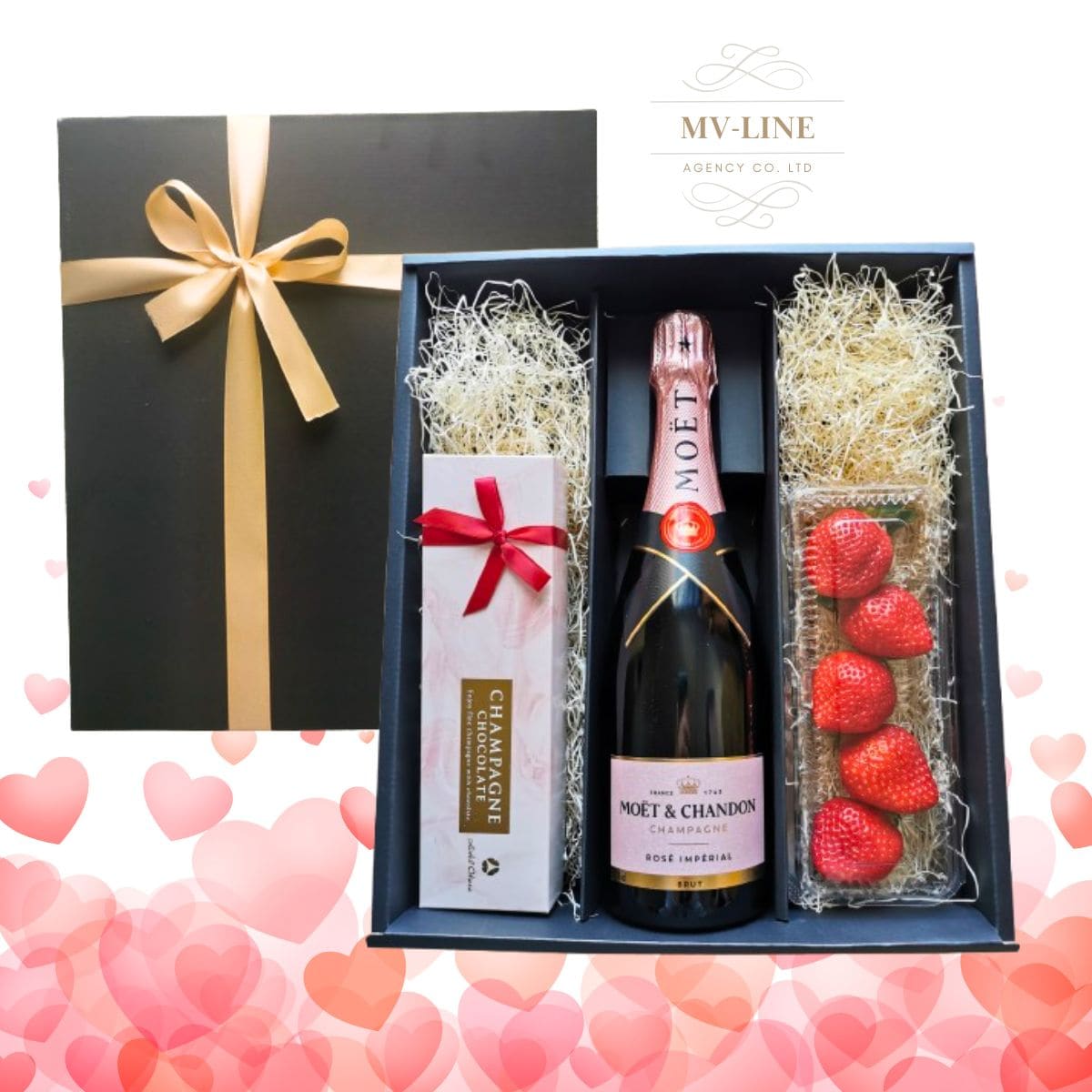 モエシャンドン・ブリュットロゼ・アンぺリアル 「バレンタインデー