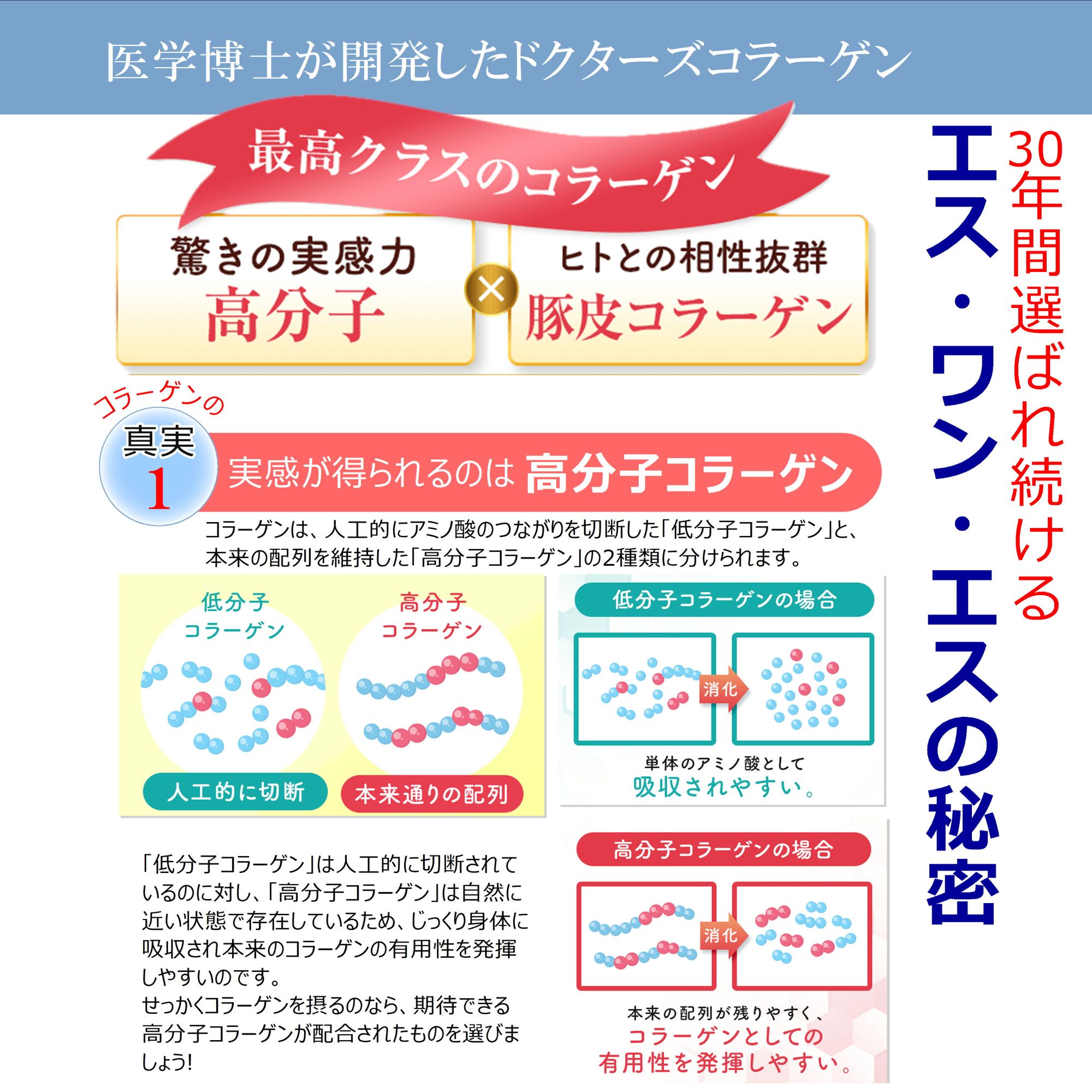 自然派高分子コラーゲン】エスワンエスコラーゲンオリジナル 600g 健康