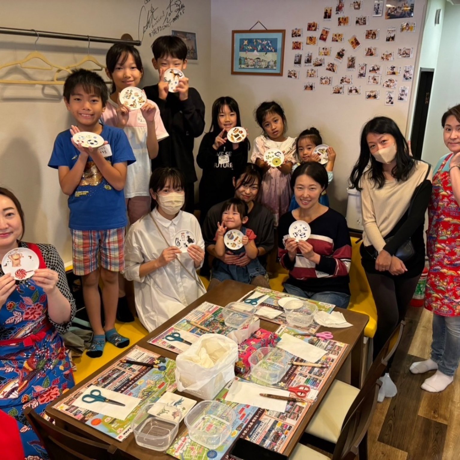 【絵皿教室子ども食堂応援チケット】むかいがわら子ども食堂じぃーじぃーず