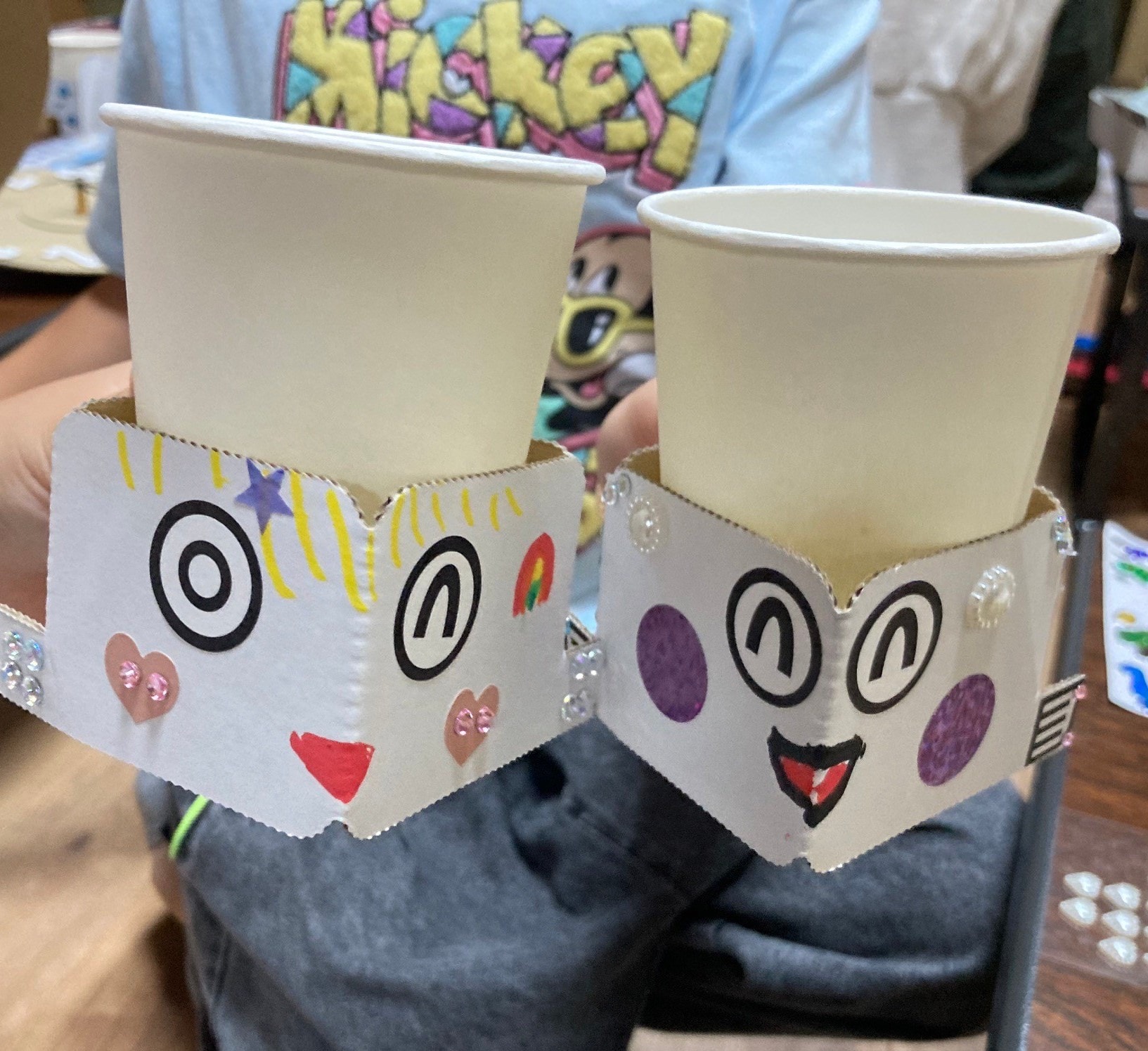 おさかなカップホルダーキット☆ダンボール工作