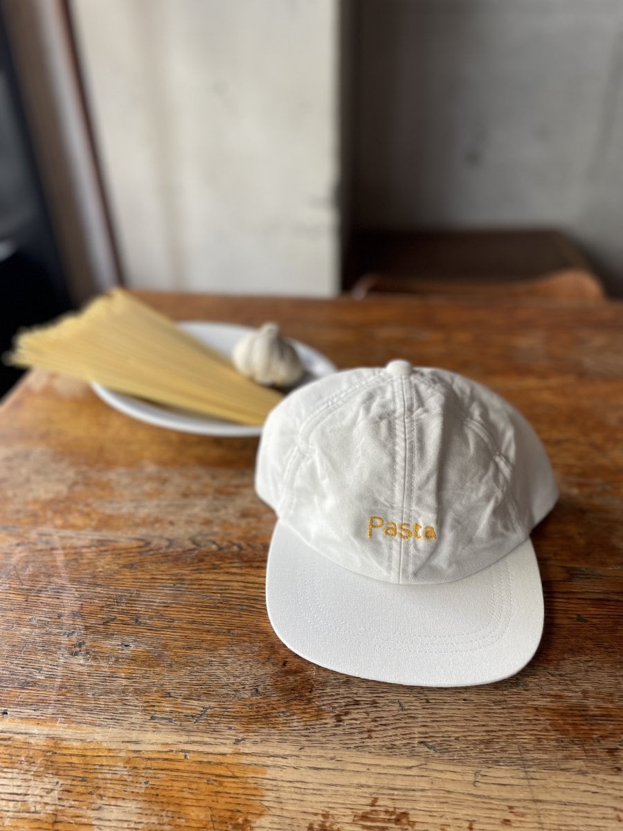 Pasta　Cap / WHITE　オリジナルキャップ　白　サイズフリー