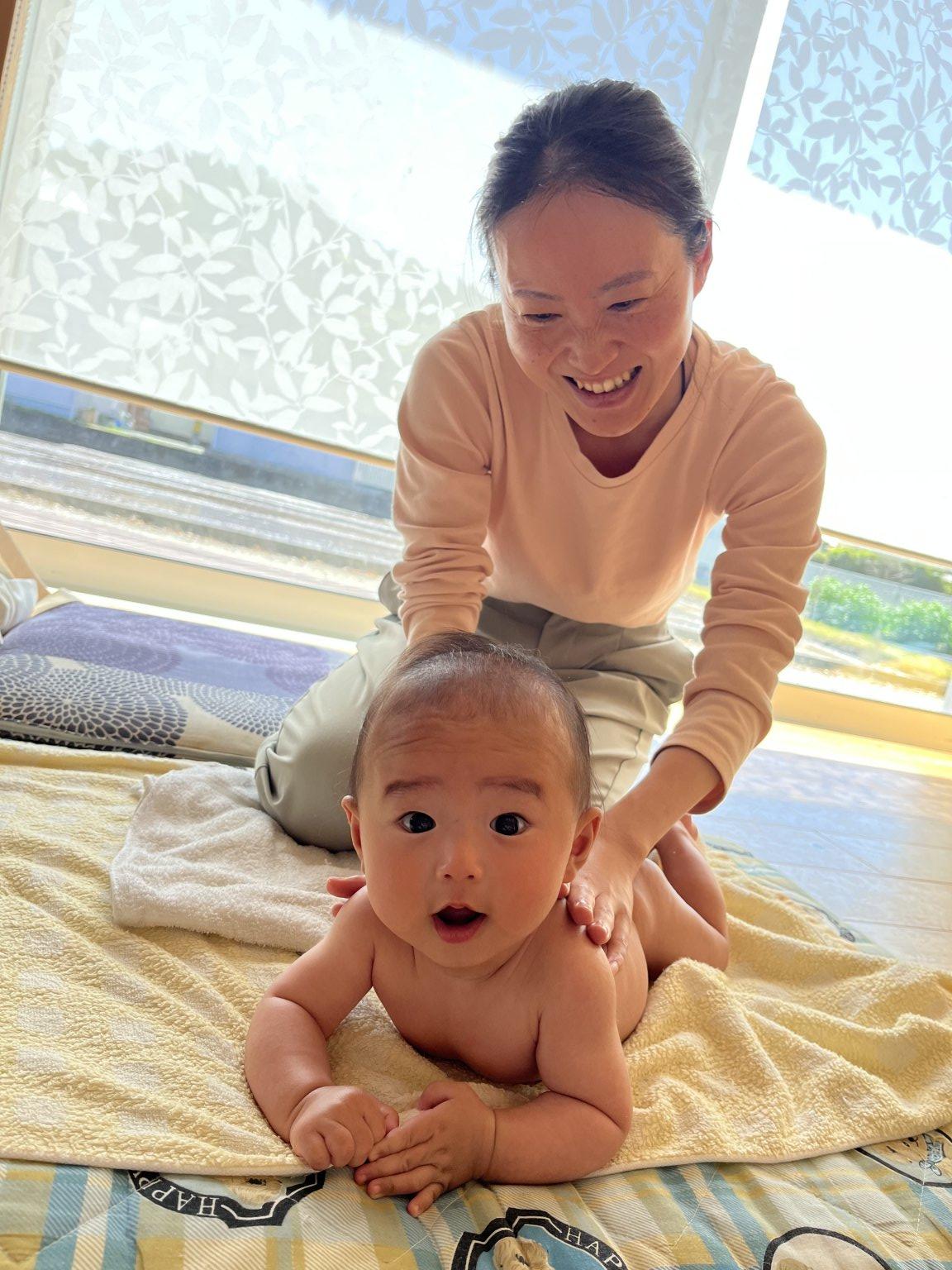 【04月08日（水）10:00～12:00】育児相談付き ベビーマッサージ