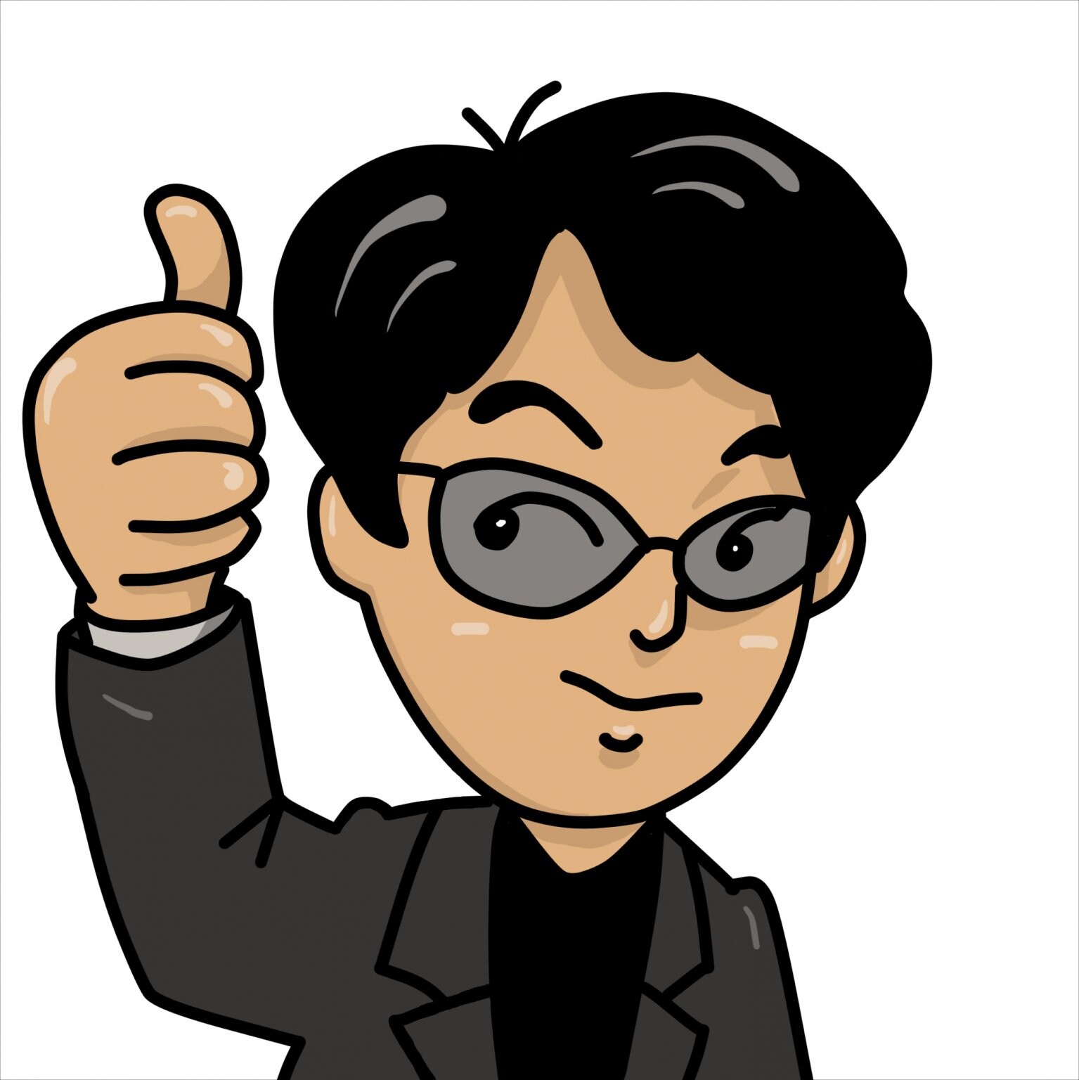 アイコン用デジタル似顔絵