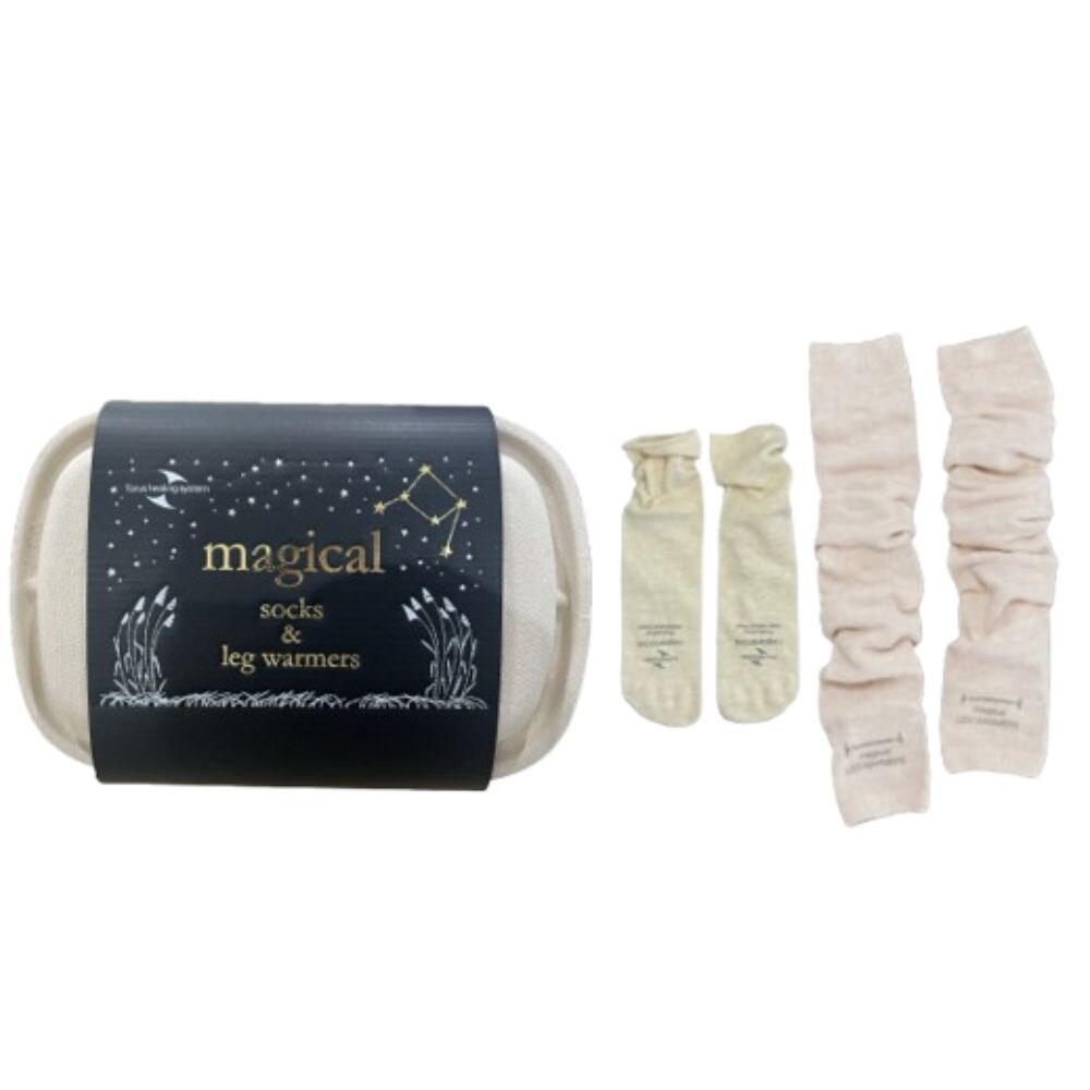 つけるだけで筋肉がつく！？】マジカルソックス＆レッグウォーマー