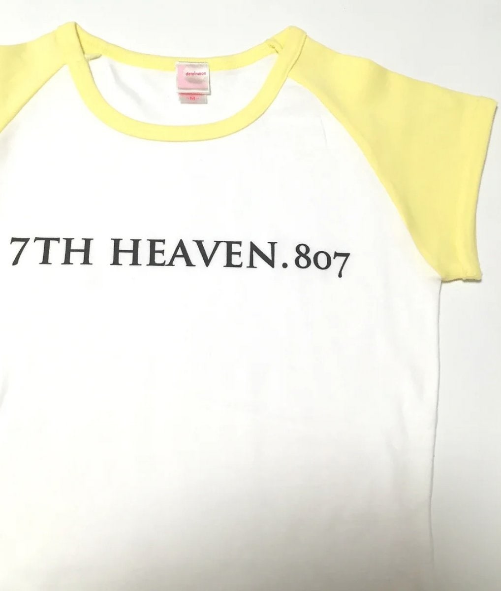 【高ポイント還元！】ラグランTシャツ 7TH HEAVEN.807(イエロー)L