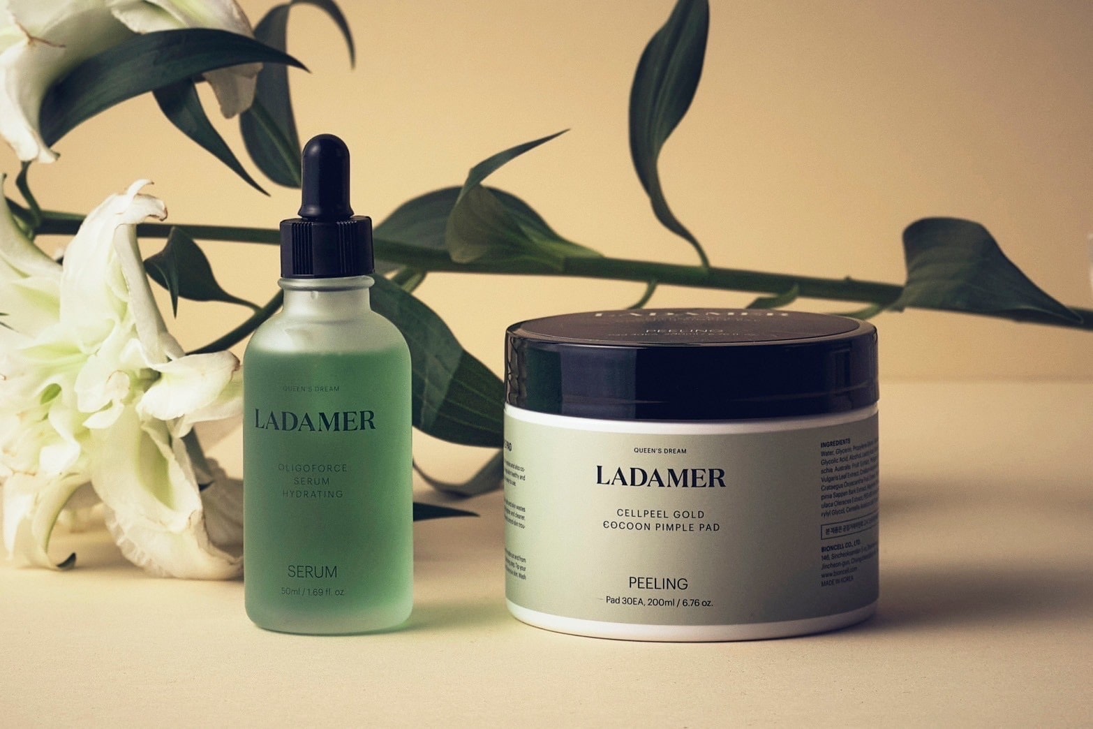 再入荷！数量限定【韓国発ラダメールツヤ肌セット】最新ピーリング