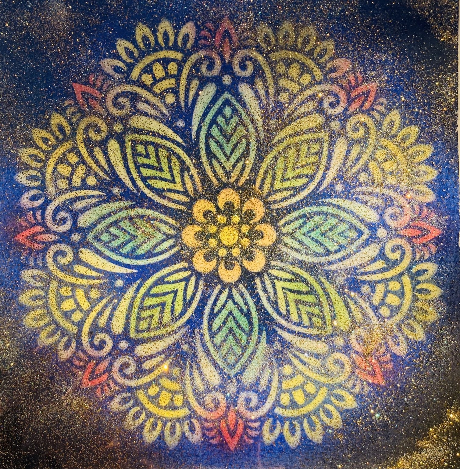 【3/8(日)13時自宅サロン教室】パステル夢幻マンダラ教室ドリンク付　あなたの願いを叶えるパワーアイテムをつくろう