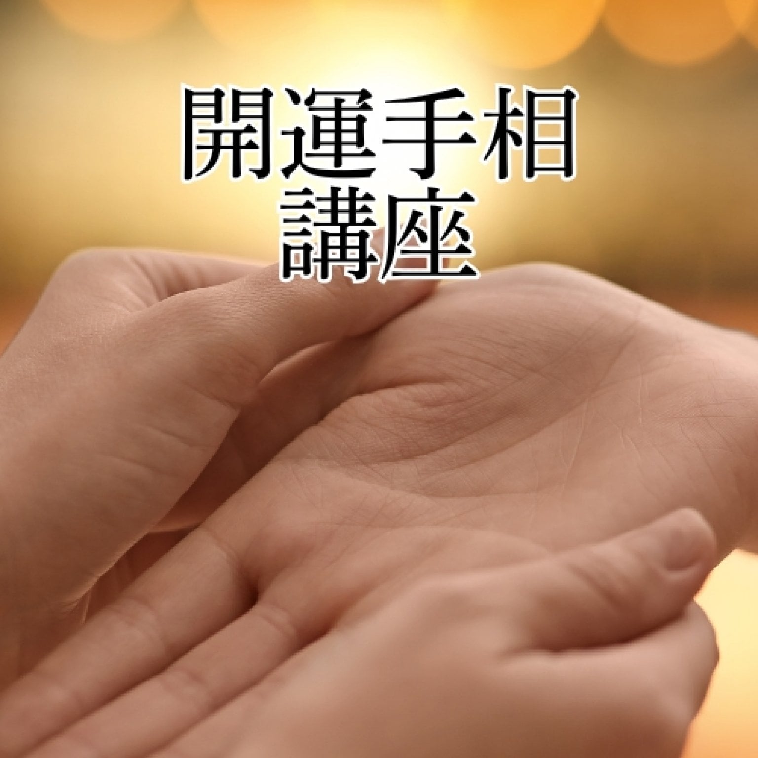 【講座】開運手相