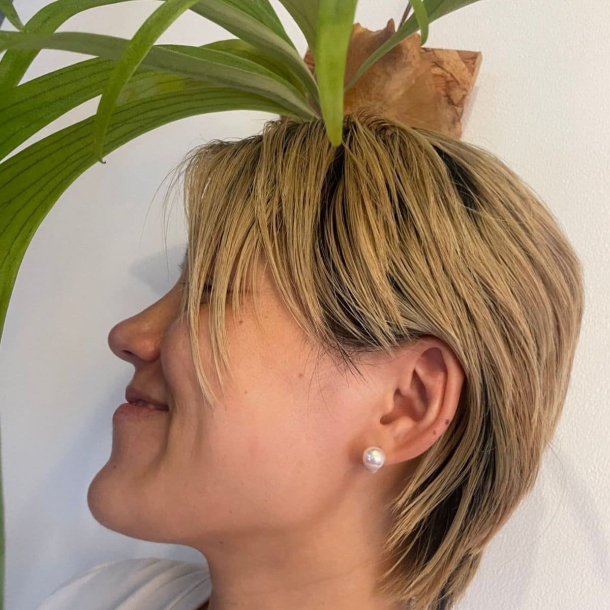 片耳用パールピアス｢MANBOU｣アトリエ雲丹