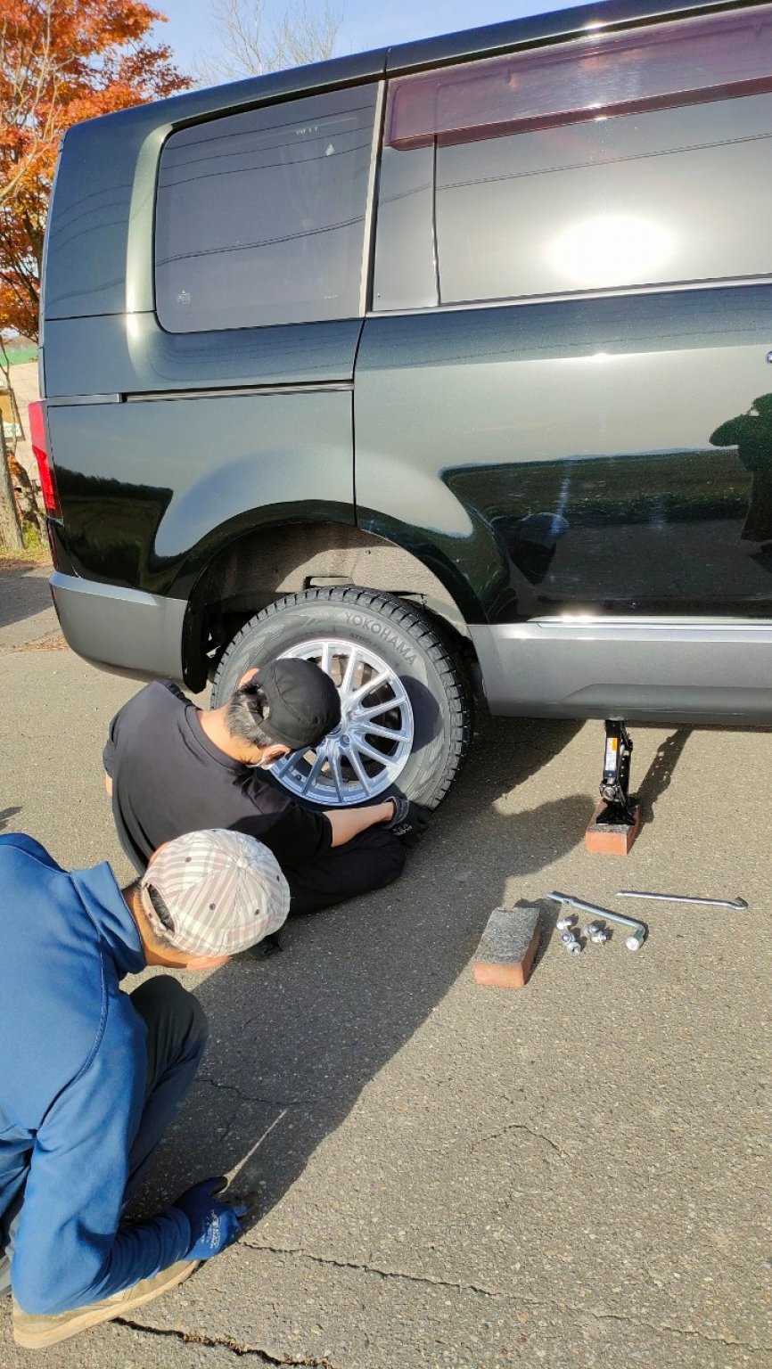 タイヤ交換講座