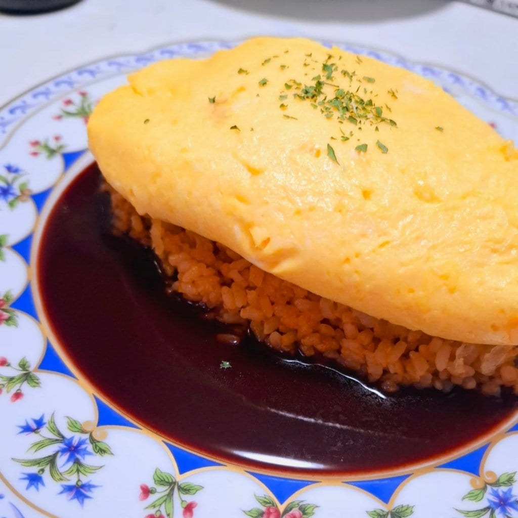 【ランチ券】オムライス（サラダ・お好きなドリンク付き）