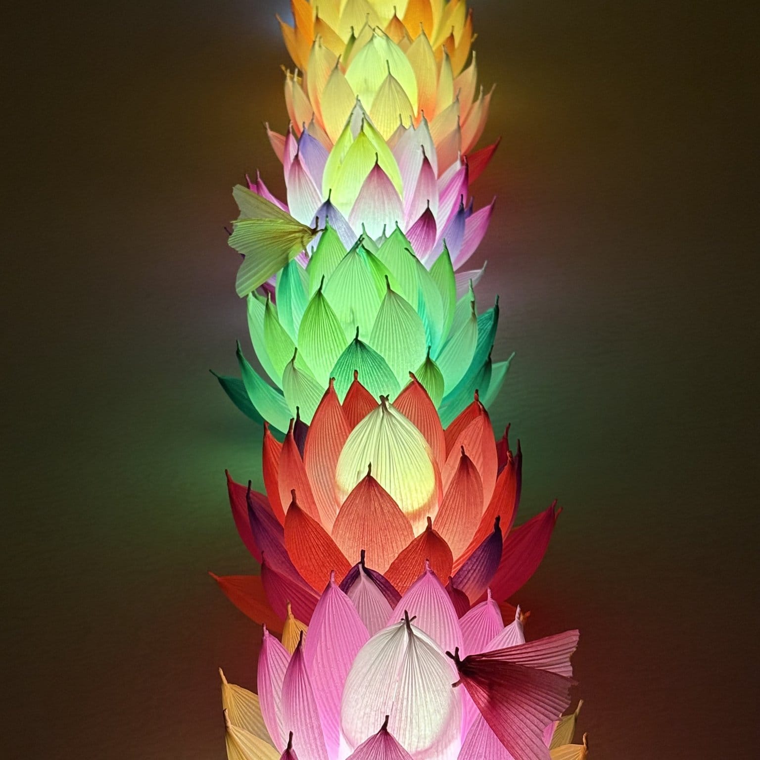 蓮花ランタンワークショップ《120分》HASUIRO「天王寺サロン」で癒しの蓮花づくり!!