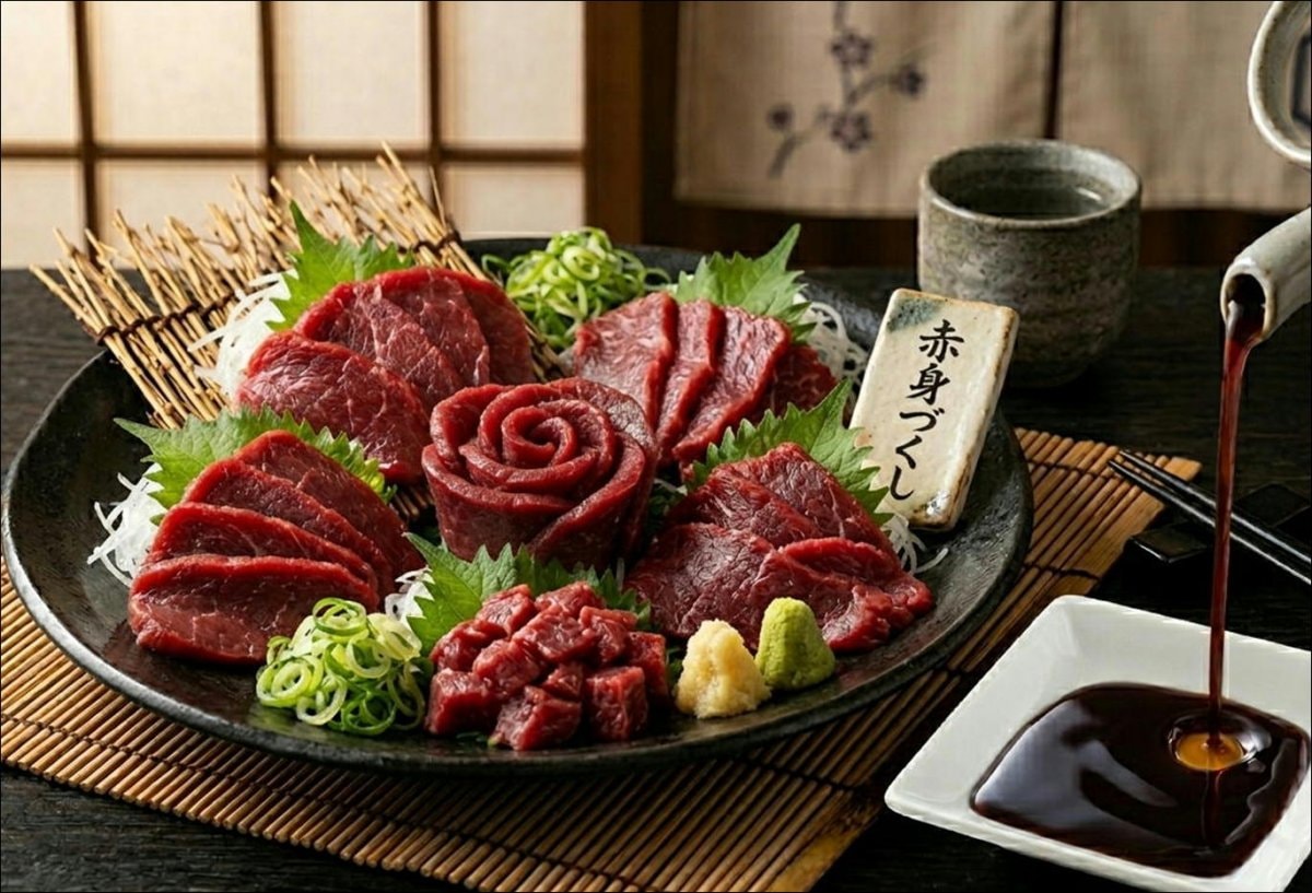 美味しい馬刺し