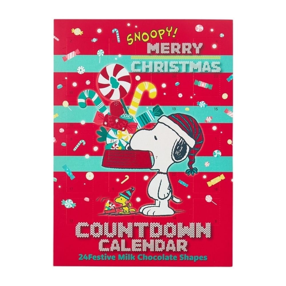 スヌーピー】チョコレートフィギュア入りカウントダウンカレンダー
