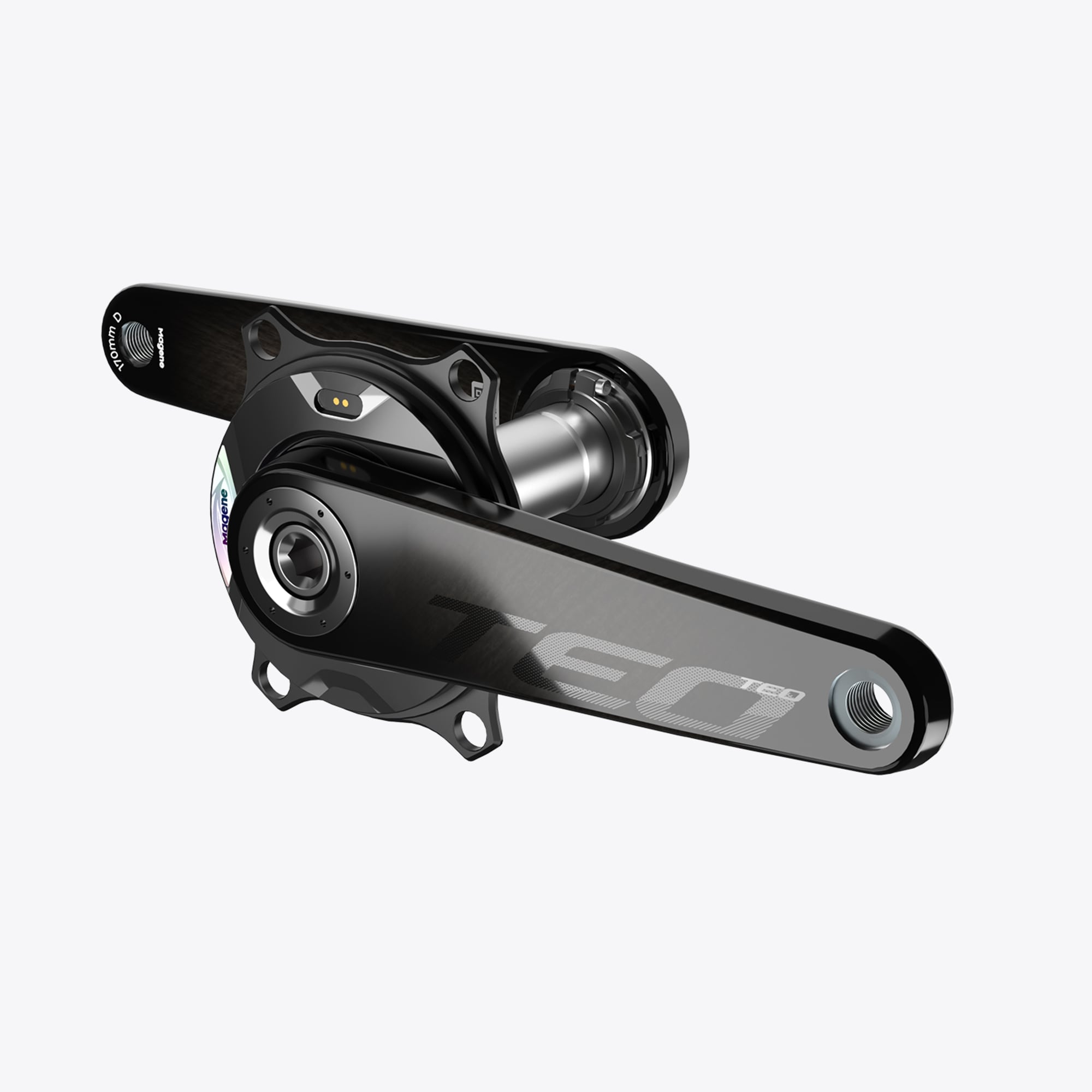 Magene TEO P515 スパイダー型パワーメーター カーボンクランクセット