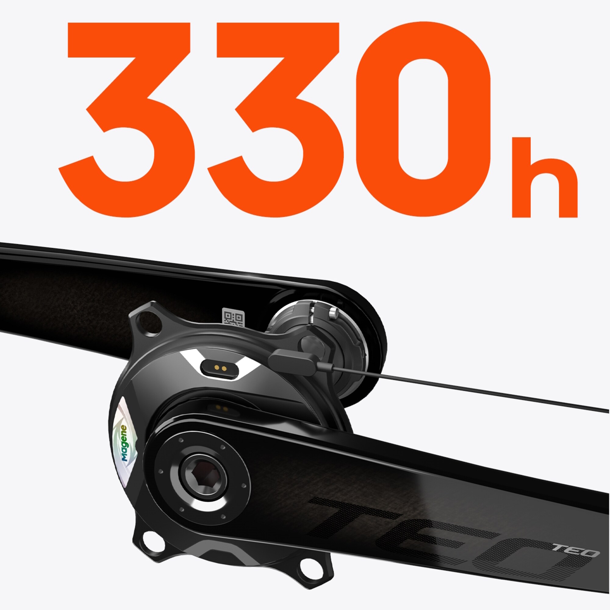 MAGENE TEO P515 パワーメーター カーボンクランクセット170mm Magene TEO P515 スパイダー型パワーメーター カーボンクランクセット