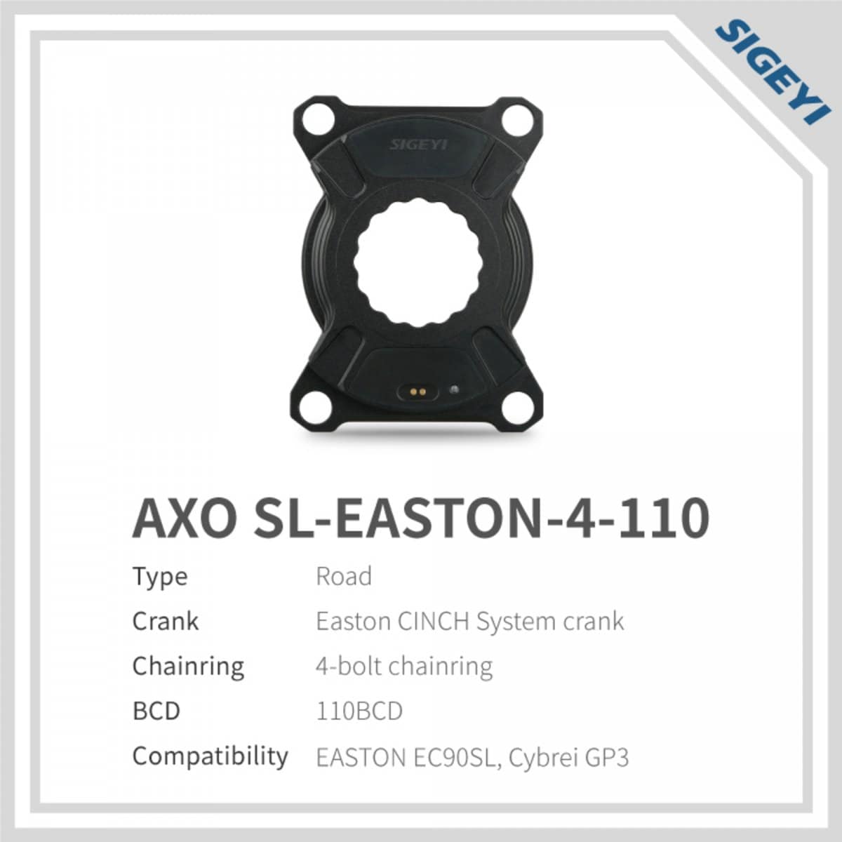 SIGEYI パワーメーター AXO SL-EASTON-4-110(PM017R)