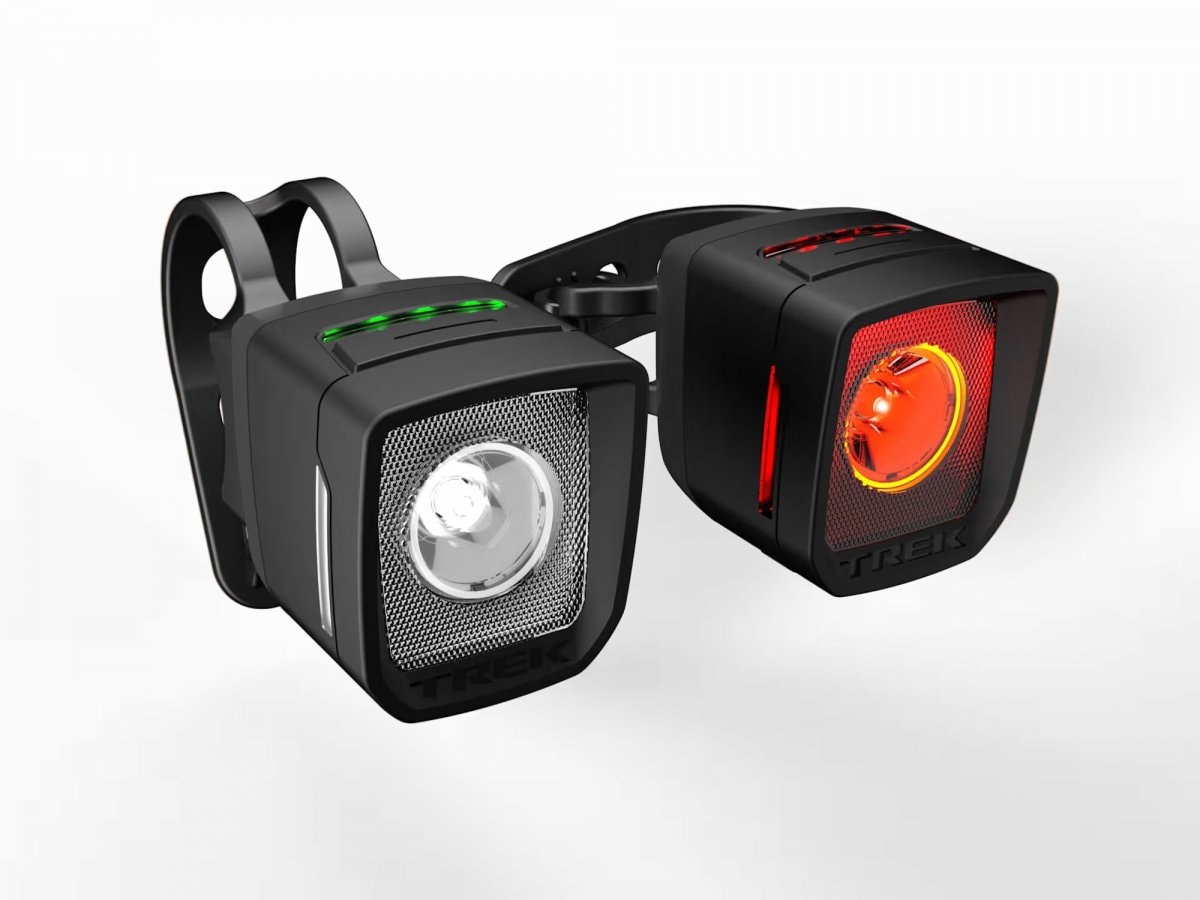 TREK Ion 100 R / Flare R City バイクライトセット｜USB-C充電式・前後ライトセット・デイライト対応