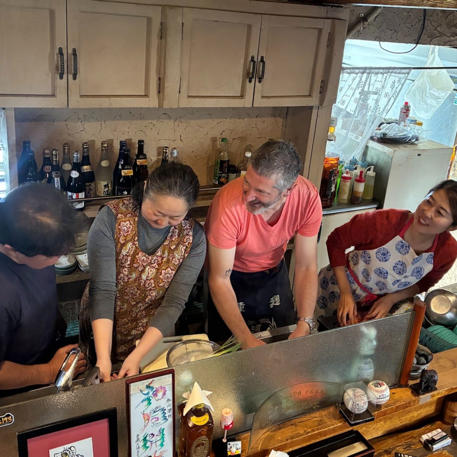 Okinawan Tempura Cooking Class in a Real Local Izakaya