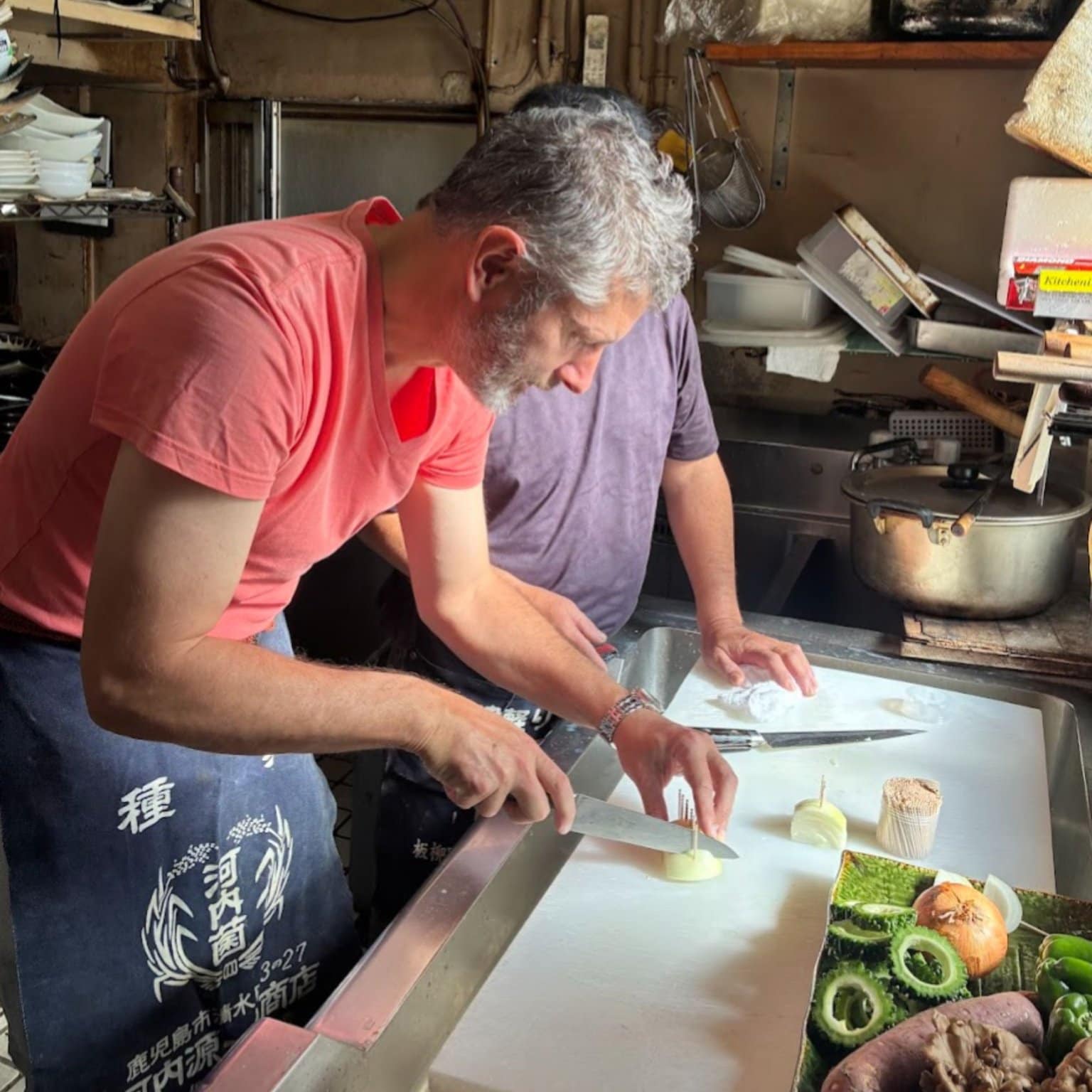 Okinawan Tempura Cooking Class in a Real Local Izakaya