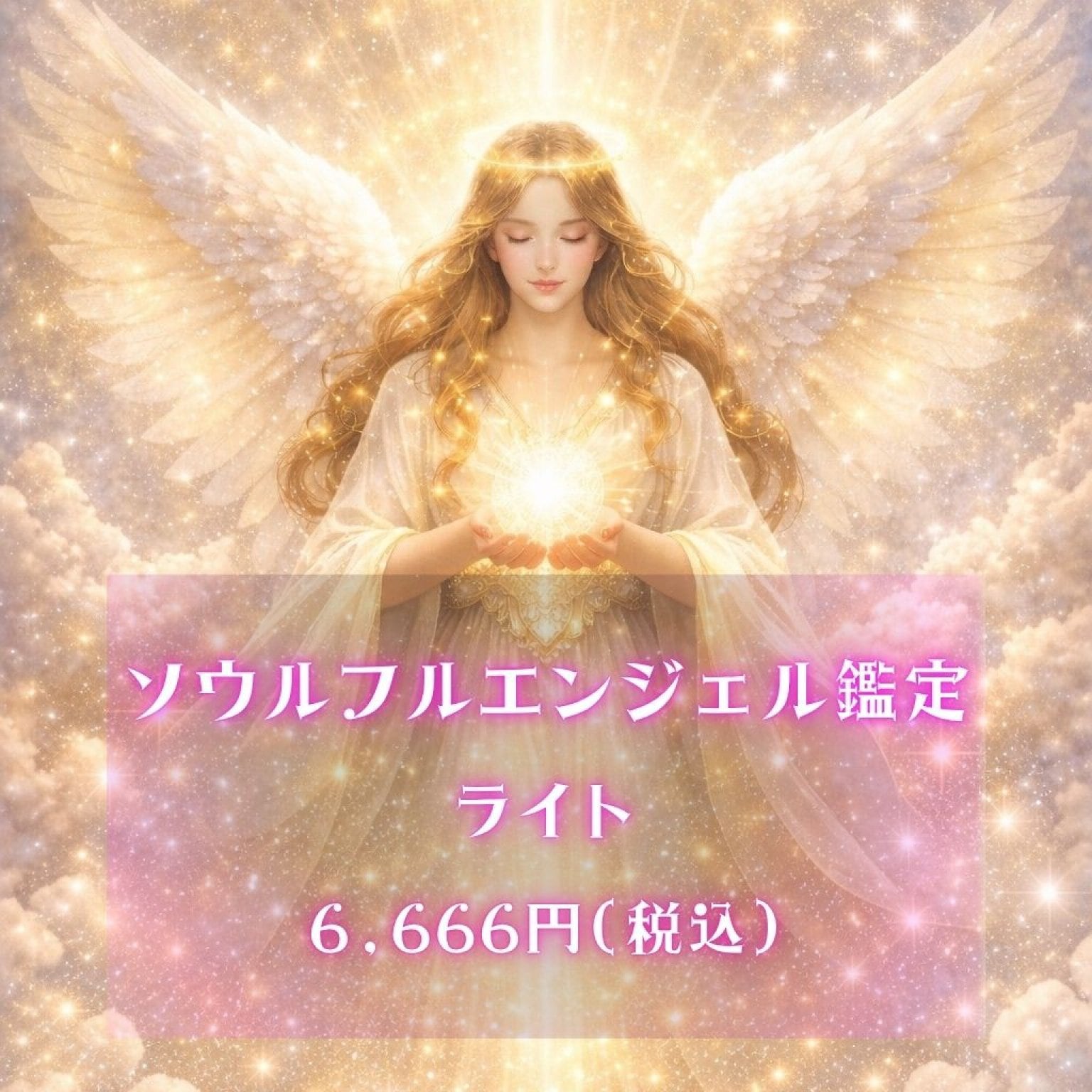 【ライト】ソウルフルエンジェル鑑定|天使からのメッセージで自分を知る～私の魂に触れる～