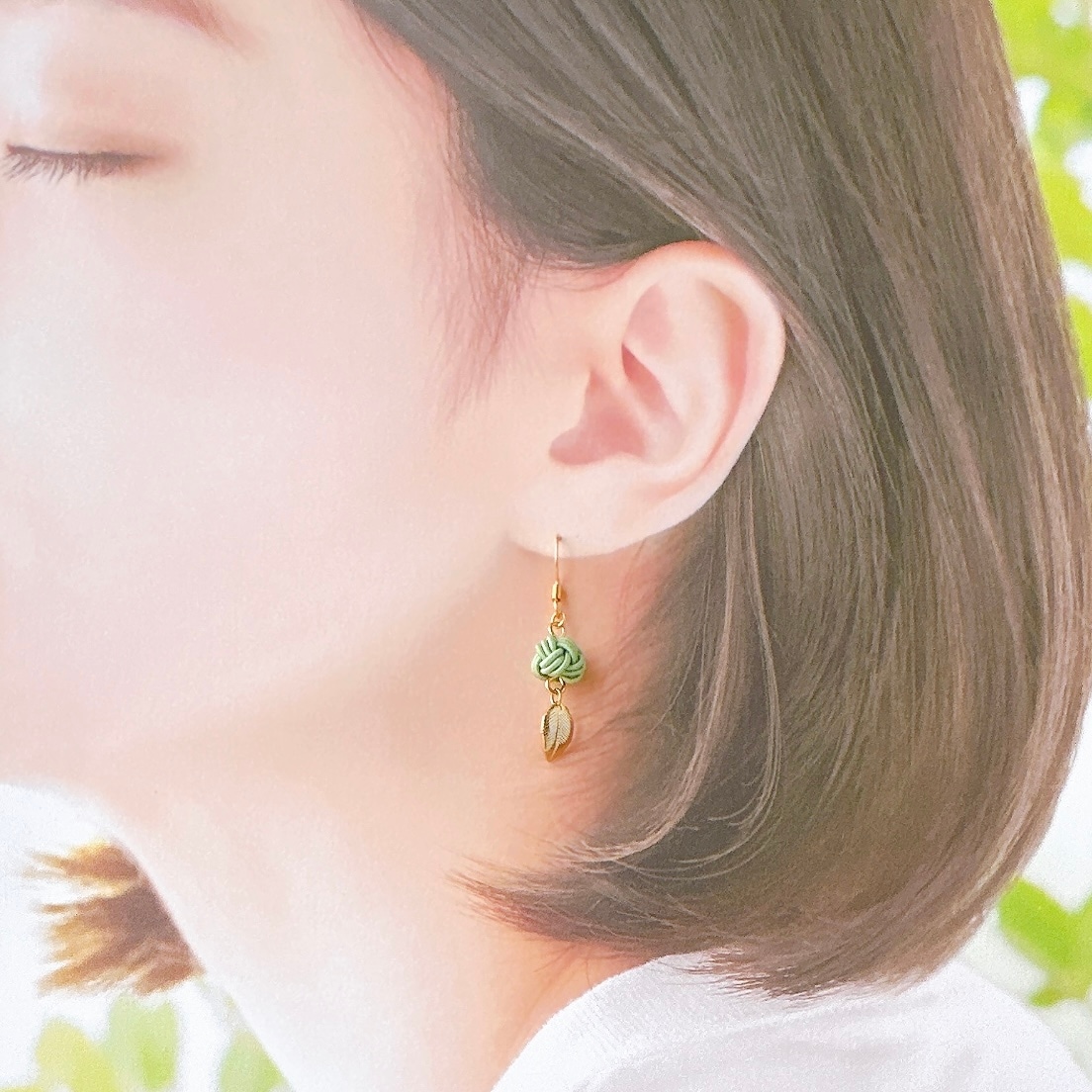 水引ピアス 水引イヤリング 水引アクセサリー 伝統工芸 金属アレルギー