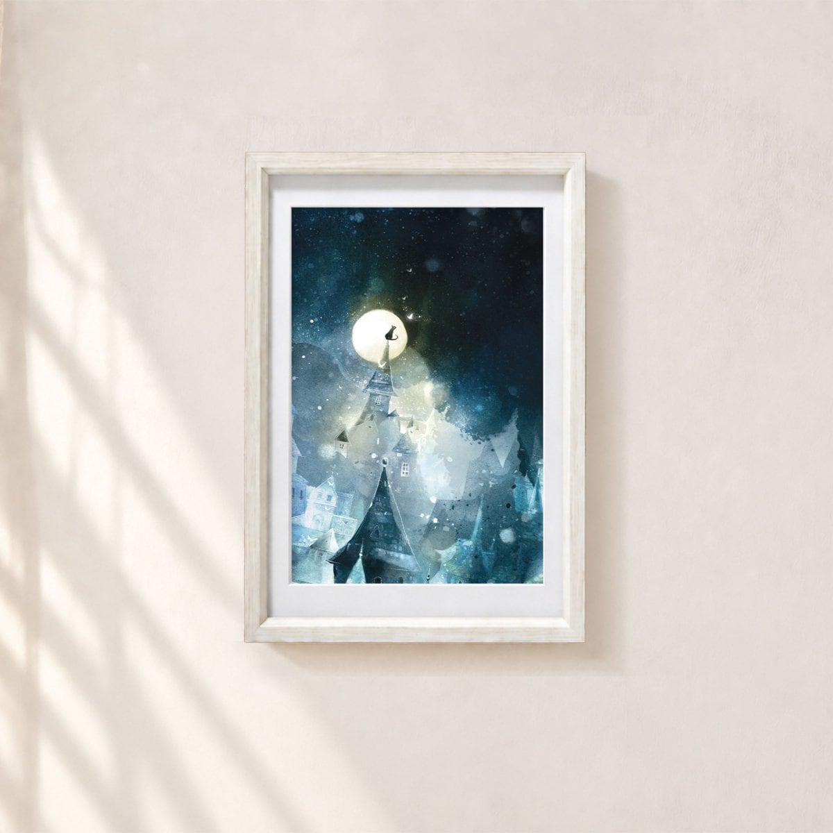 mugi B5アート｜月夜の導き(額なし)🌸予約販売