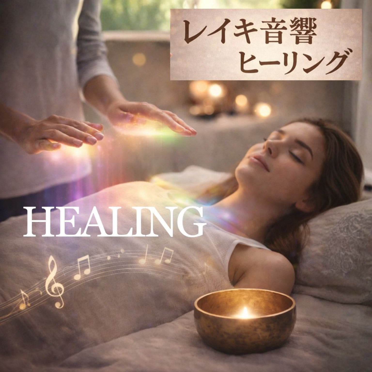 【レイキ音響ヒーリング｜福岡・出張可】心と体を整え、本来の自分に戻る60分チューニングセッション