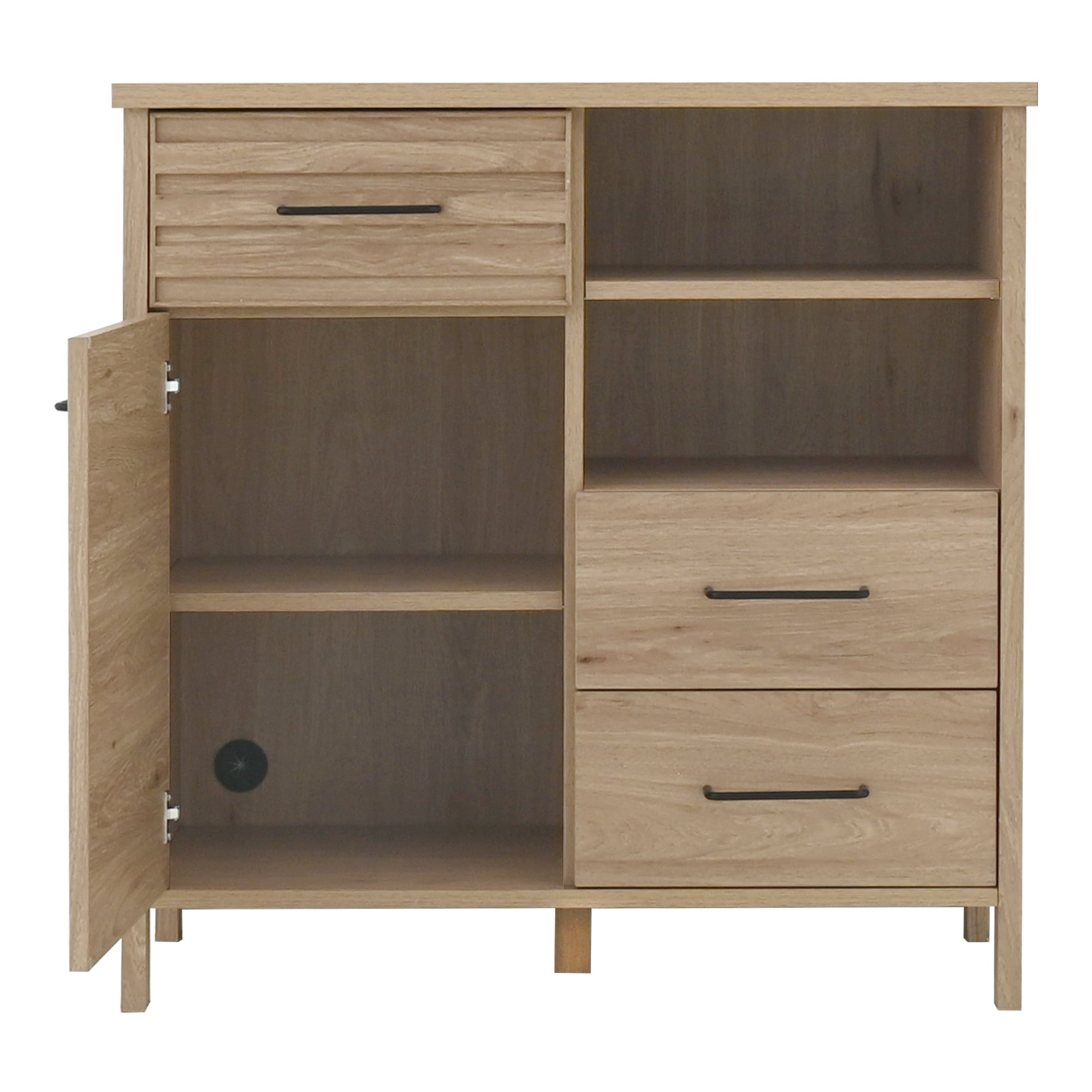 ミドルボード（88.6cm幅）LAFIKA（ラフィカ）キャビネット 収納棚