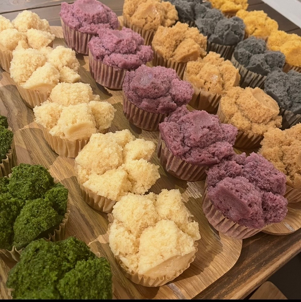 店舗販売専用】花咲き米粉蒸しパン